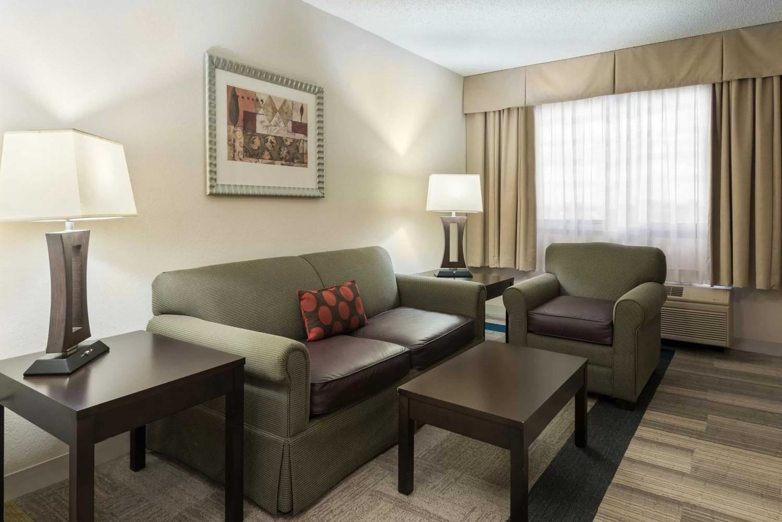 Double Suite with Roll-In Shower - Disability Access in Holiday Inn Express Hotel & Suites Kendall East-Miami by IHG