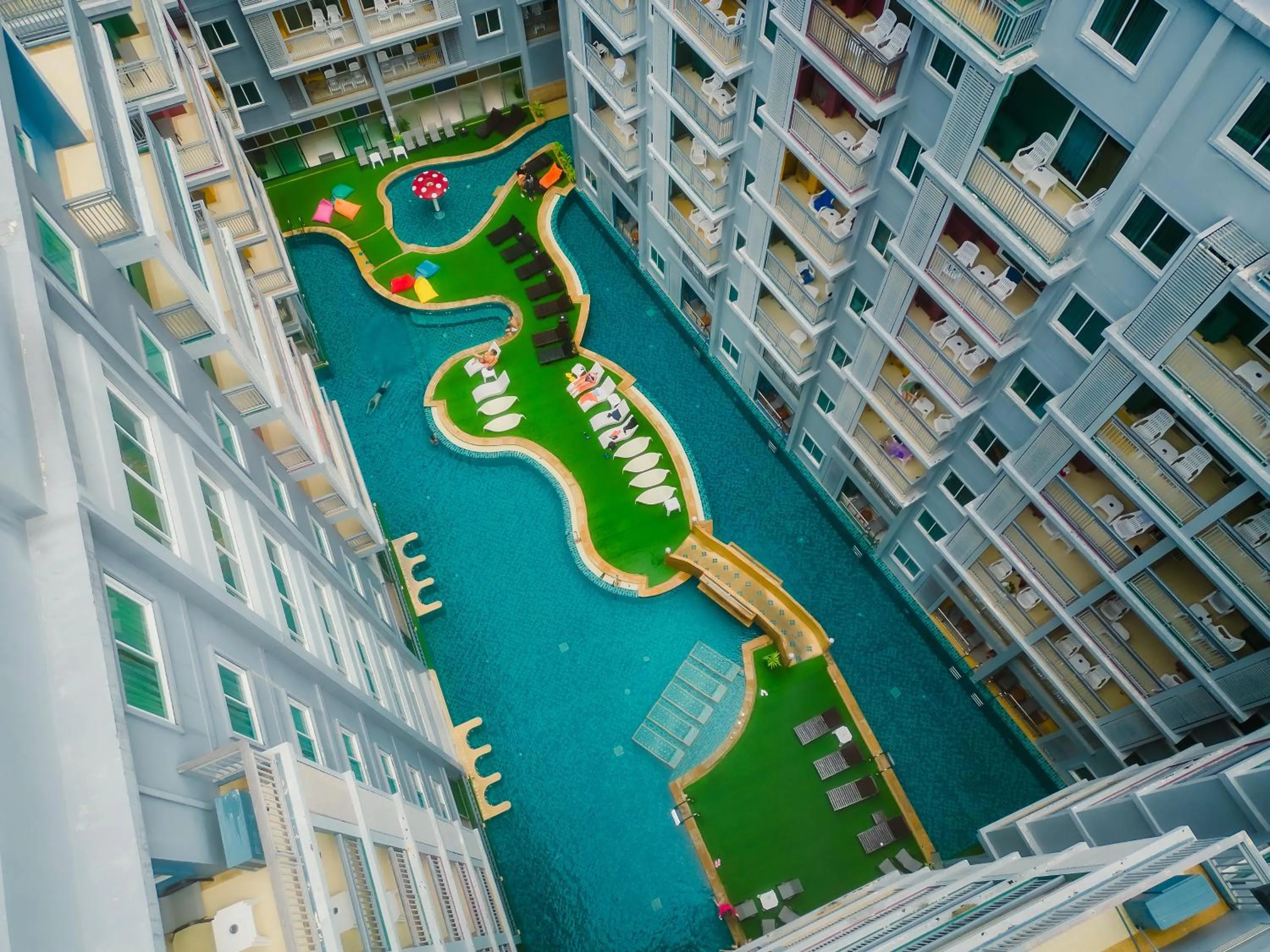 Two Bedroom Suite - Pool View in Elite Suites Patong