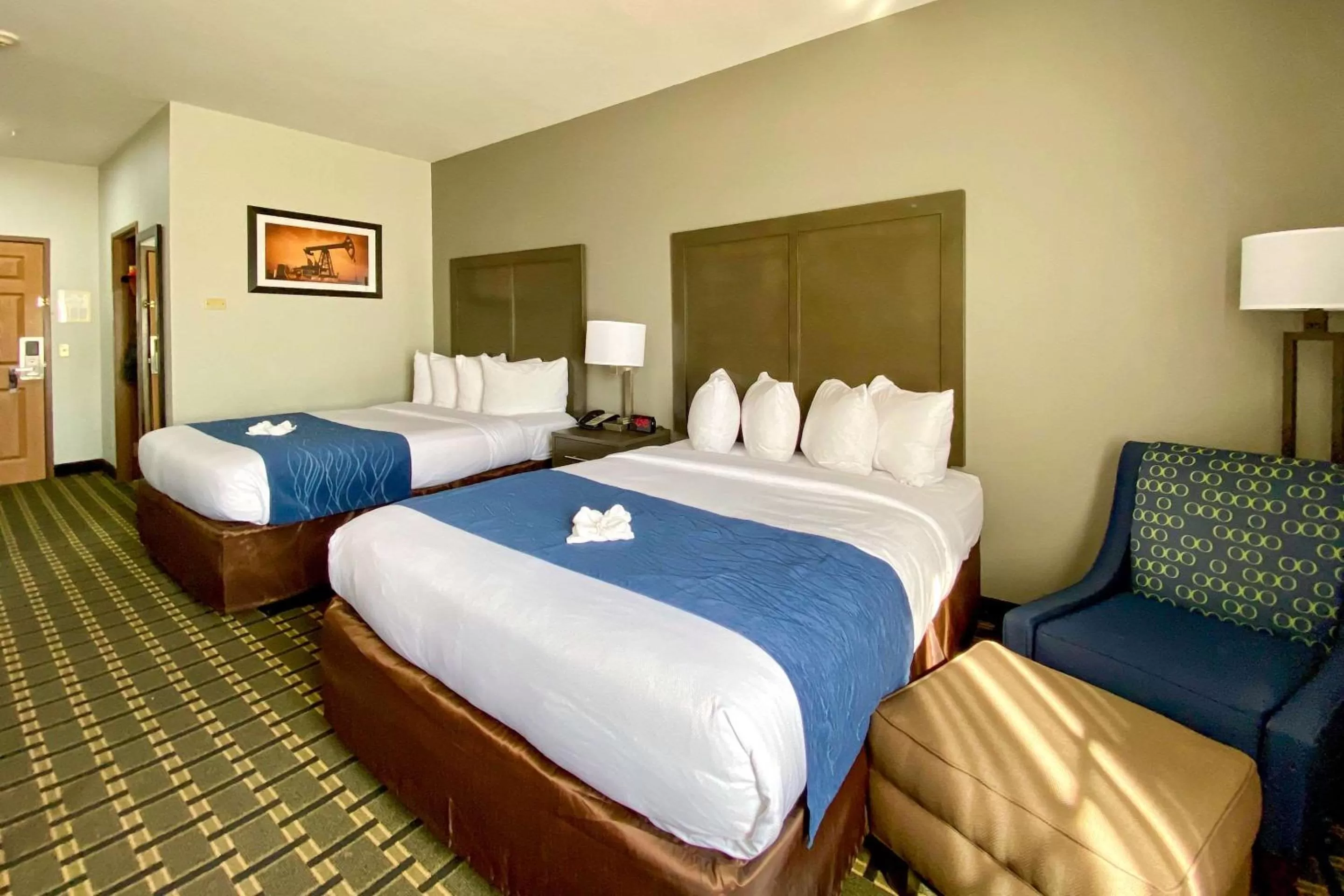Queen Room with Two Queen Beds - Accessible/Non-Smoking  in Comfort Inn Owasso – Tulsa