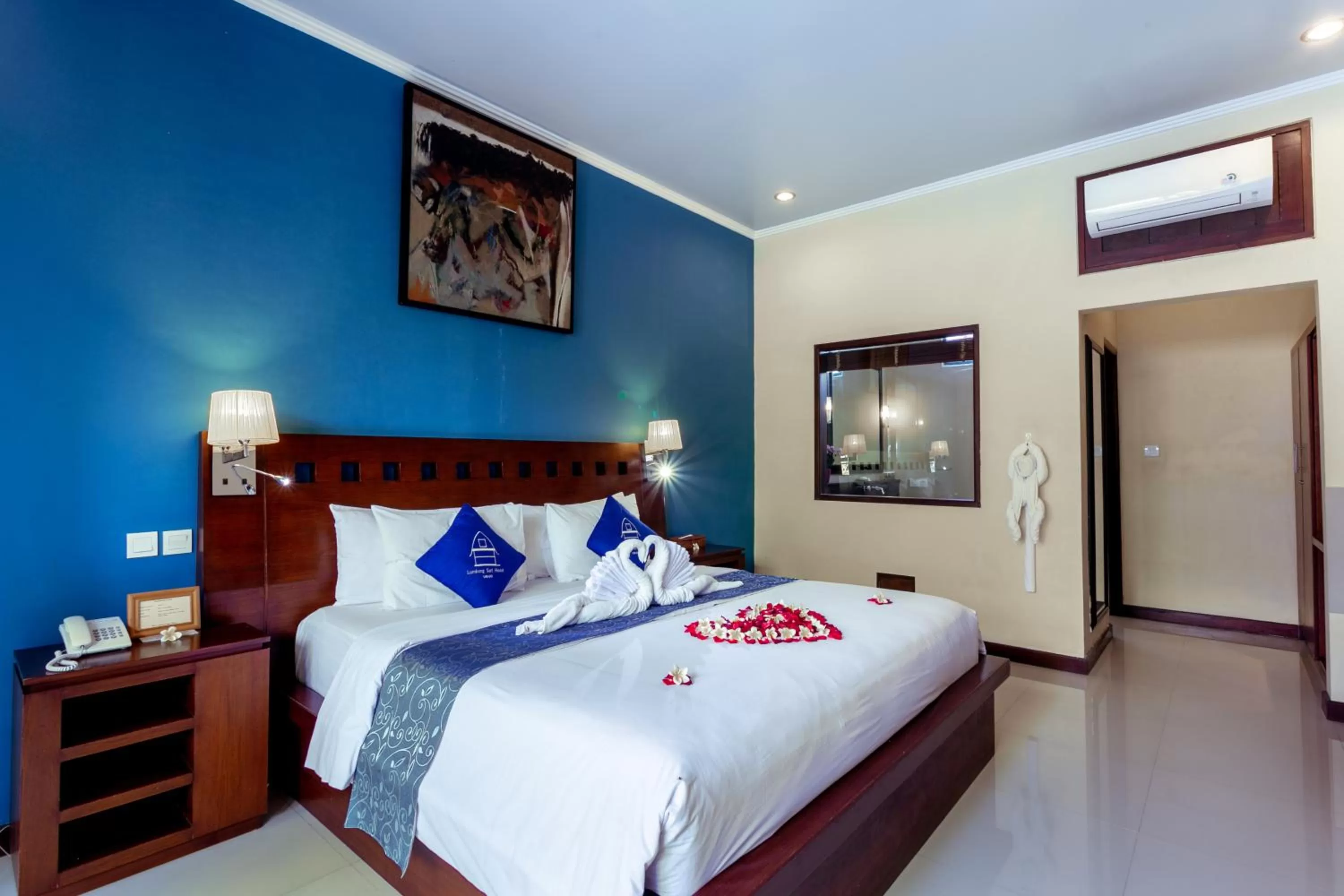 Deluxe Double or Twin Room in Lumbung Sari Ubud Hotel - CHSE Certified