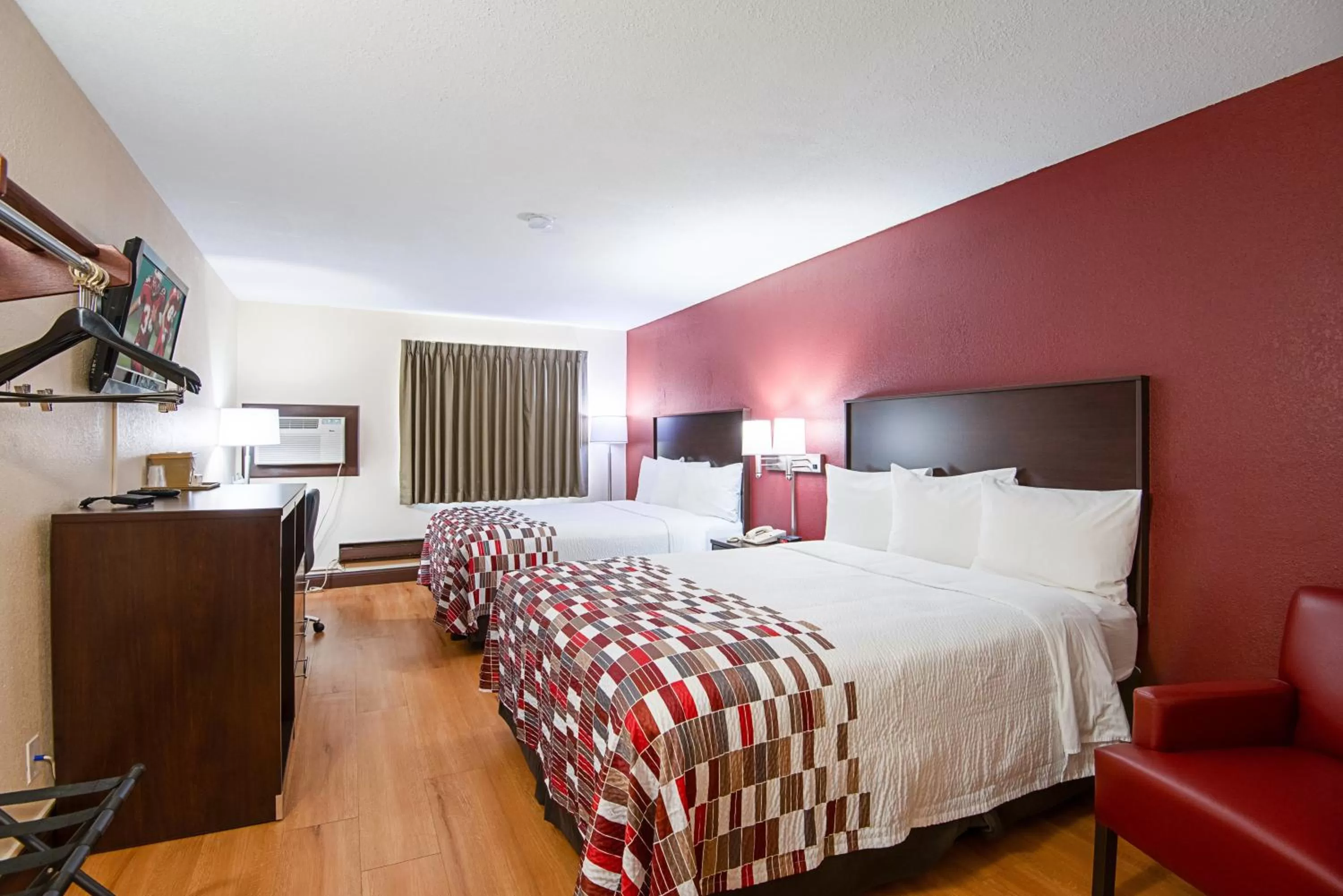 Deluxe Room with Two Queen Beds Smoke Free in Red Roof Inn Cameron