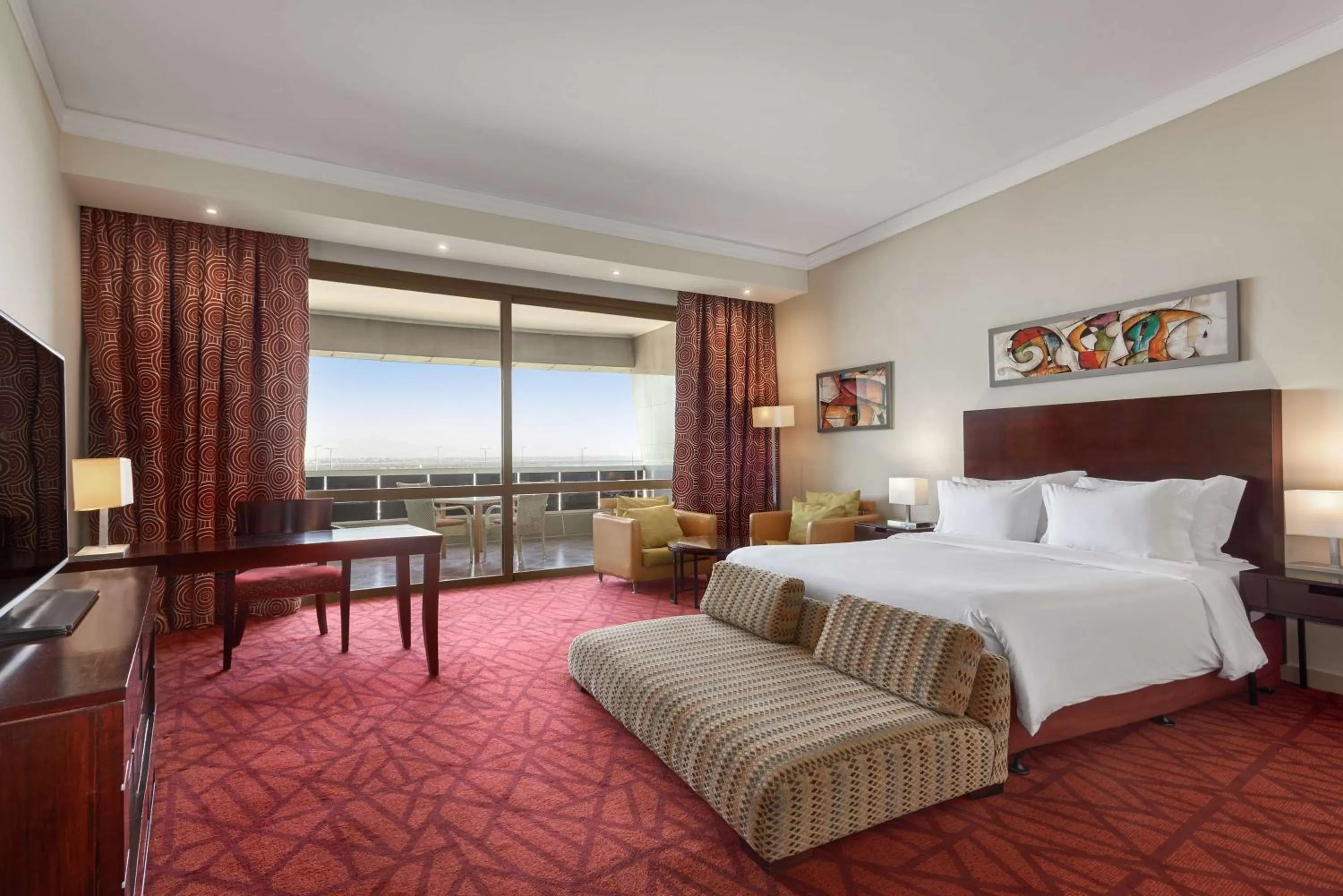 Suite with Terrace and Lounge Access in Radisson Blu Hotel Alexandria