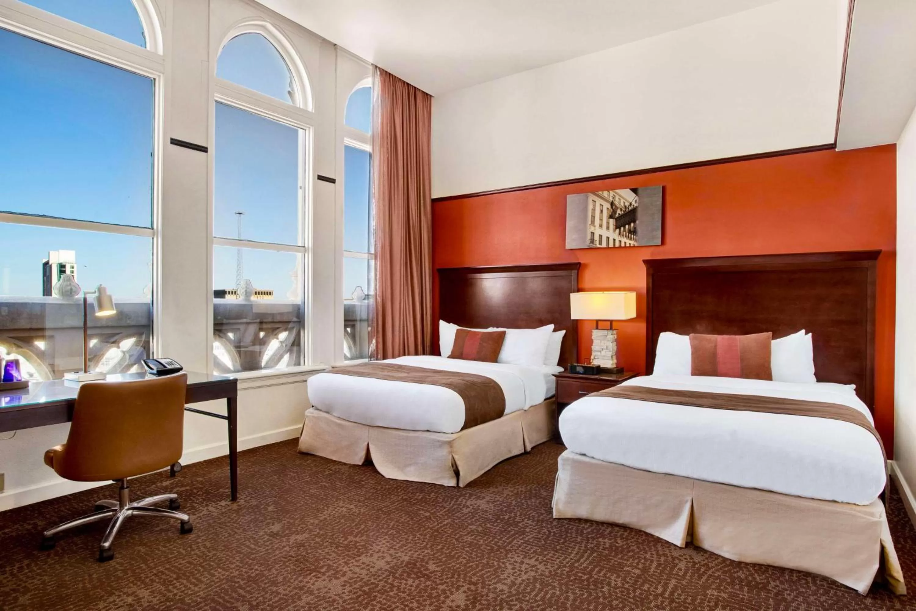 Queen Room with Two Queen Beds in The Emily Morgan Hotel - A DoubleTree by Hilton
