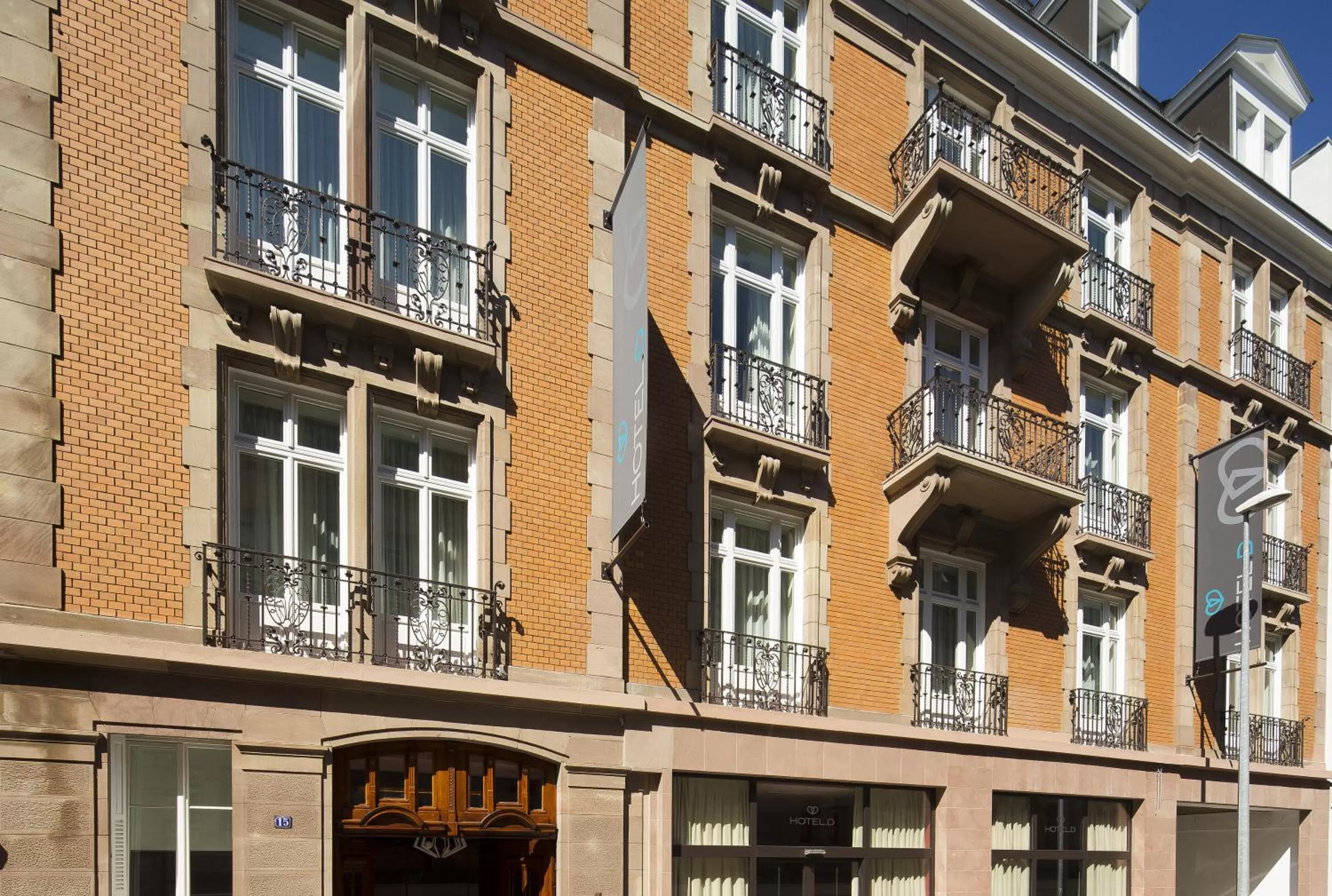 Facade/entrance in Hotel D - Strasbourg
