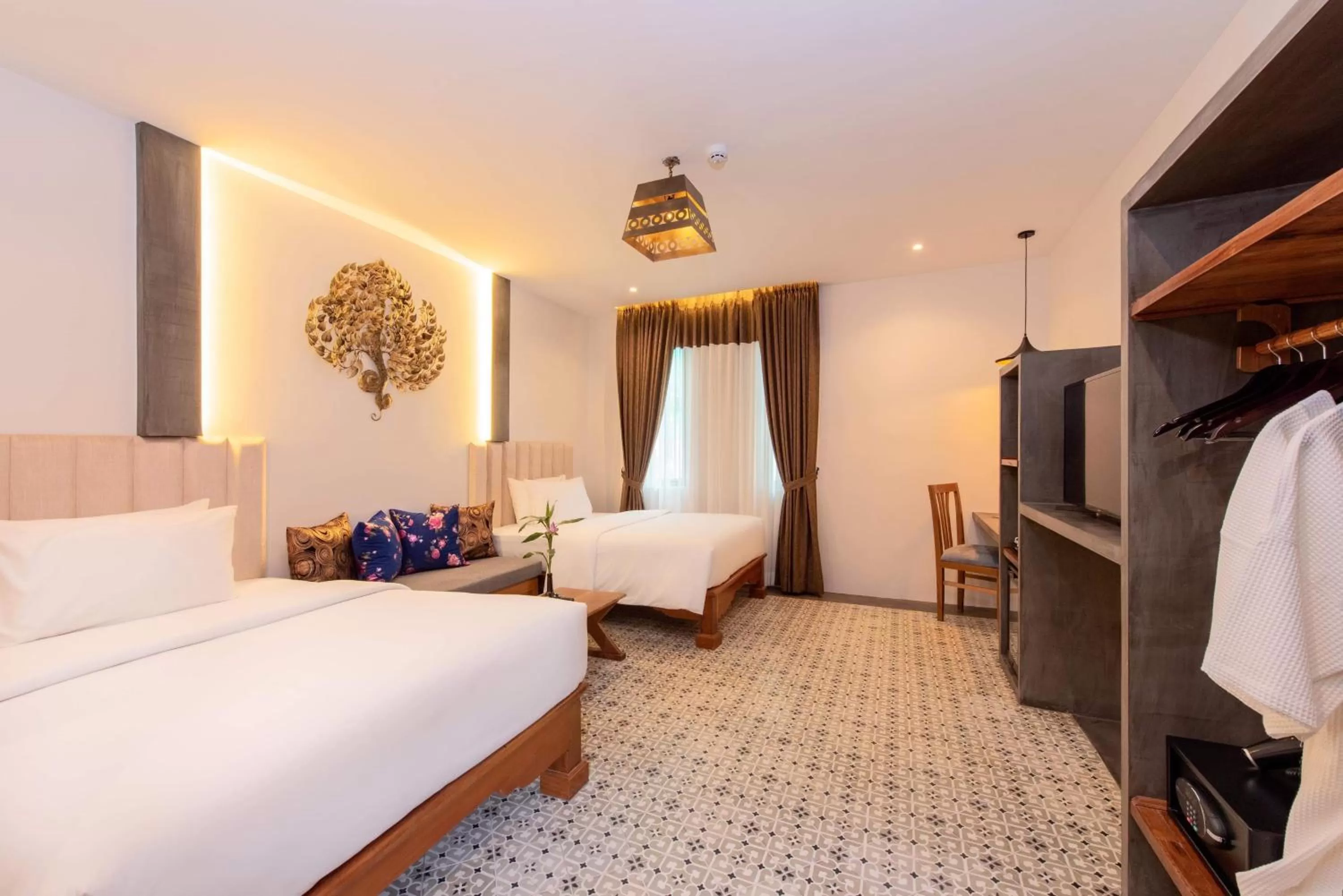 Deluxe Double or Twin Room with City View in Siem Reap Palace Hotel & Spa