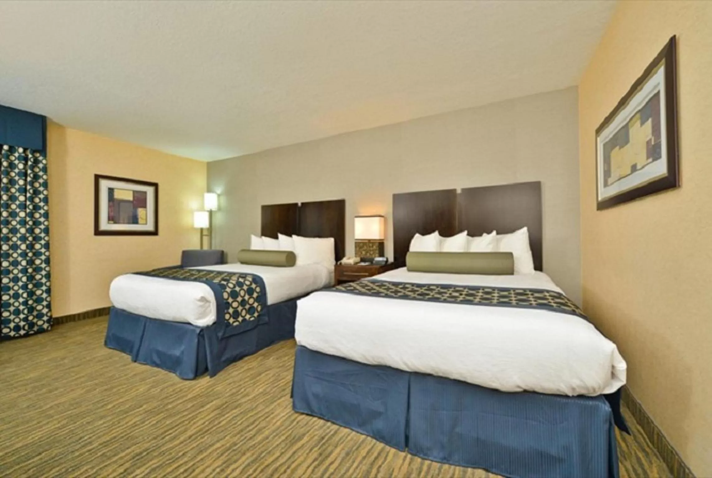 Queen Room with Two Queen Beds - Ground Floor/Pet Friendly/Non-Smoking in Best Western Plus Coldwater Hotel