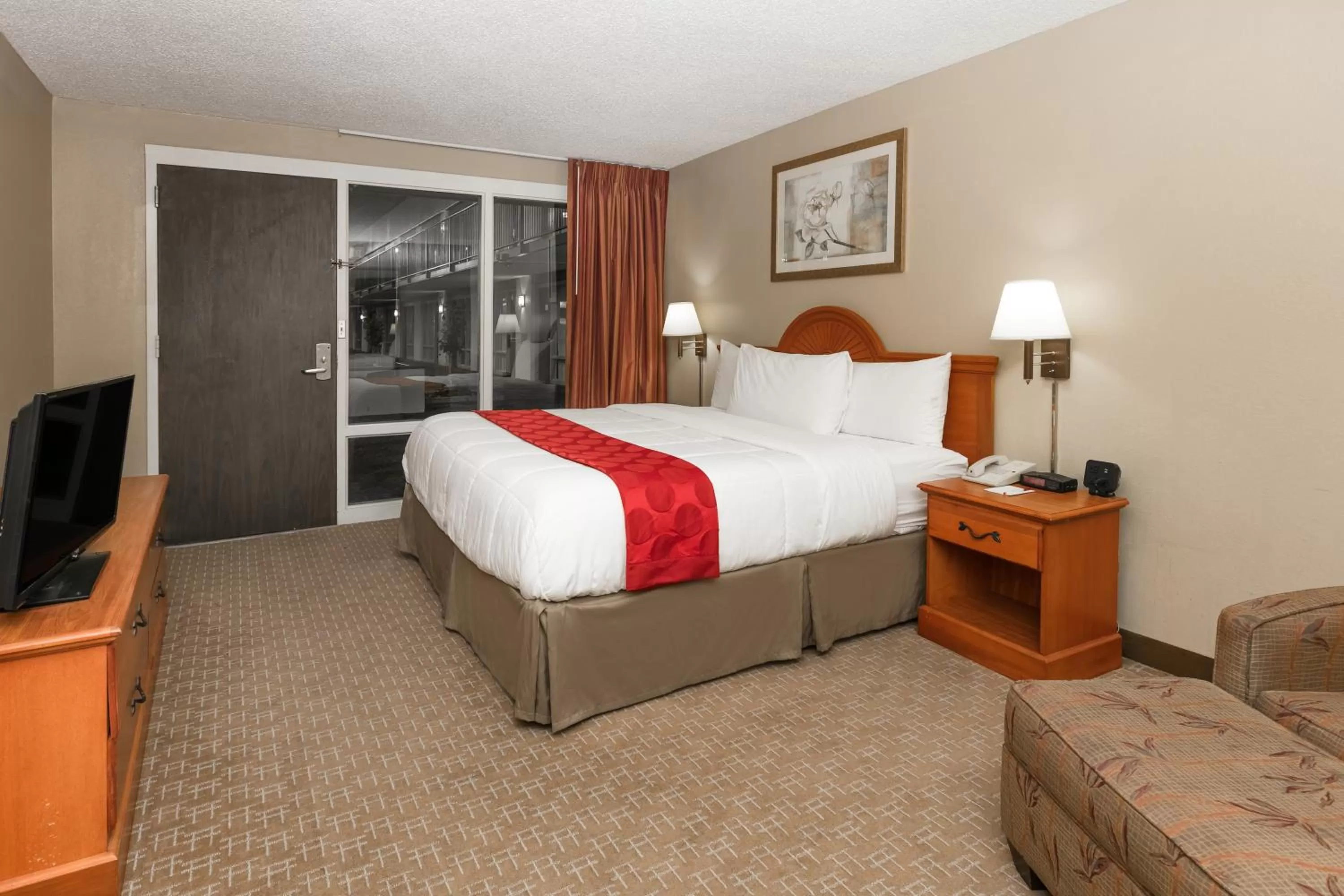 One-Bedroom King Suite - Smoking in Ramada by Wyndham Odessa Near University of Texas Permian