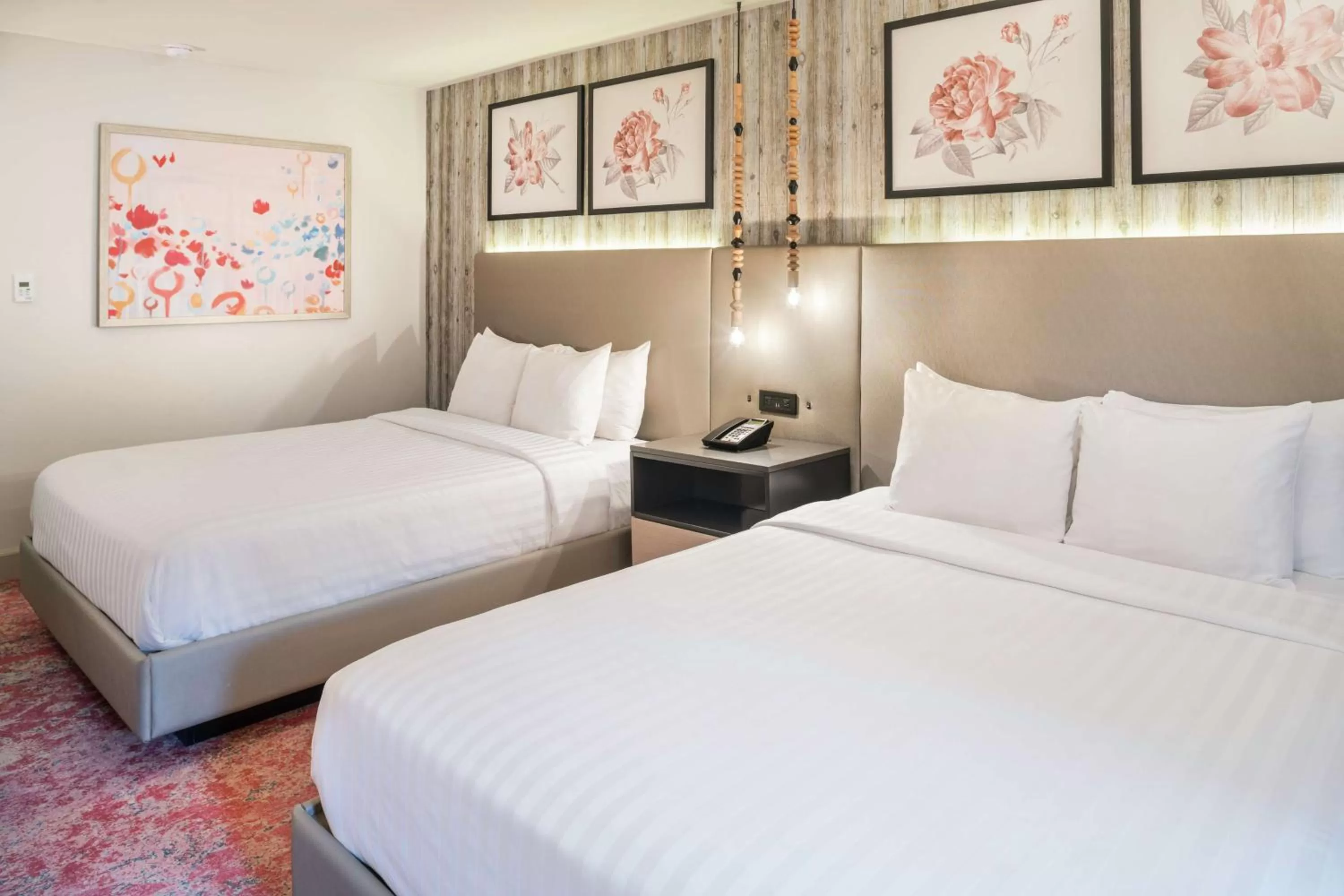 Queen Room with Two Queen Beds and Pool View in Cliffrose Springdale, Curio Collection By Hilton