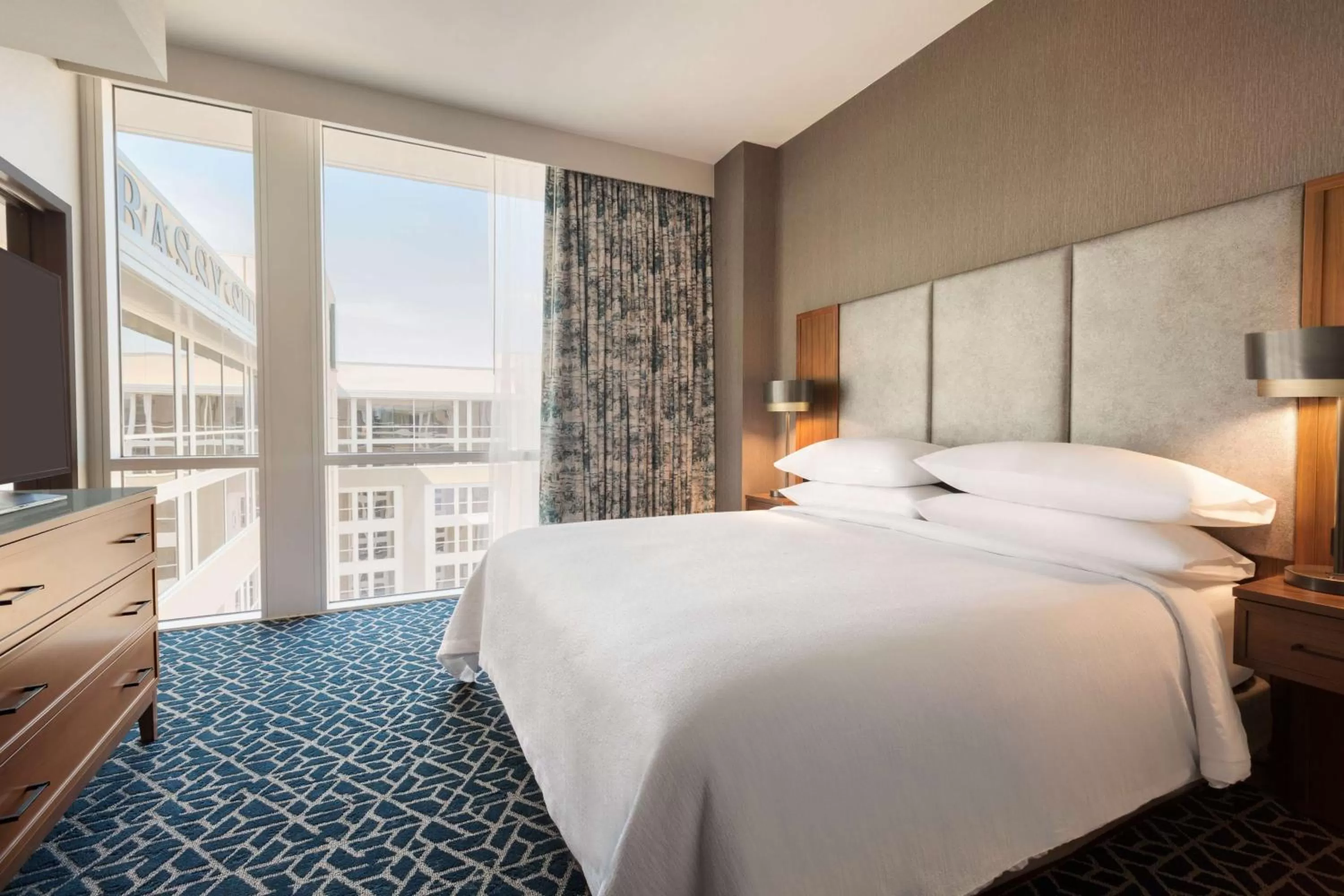 Two-Room King Suite - Hearing Access in Embassy Suites By Hilton Denton Convention Center