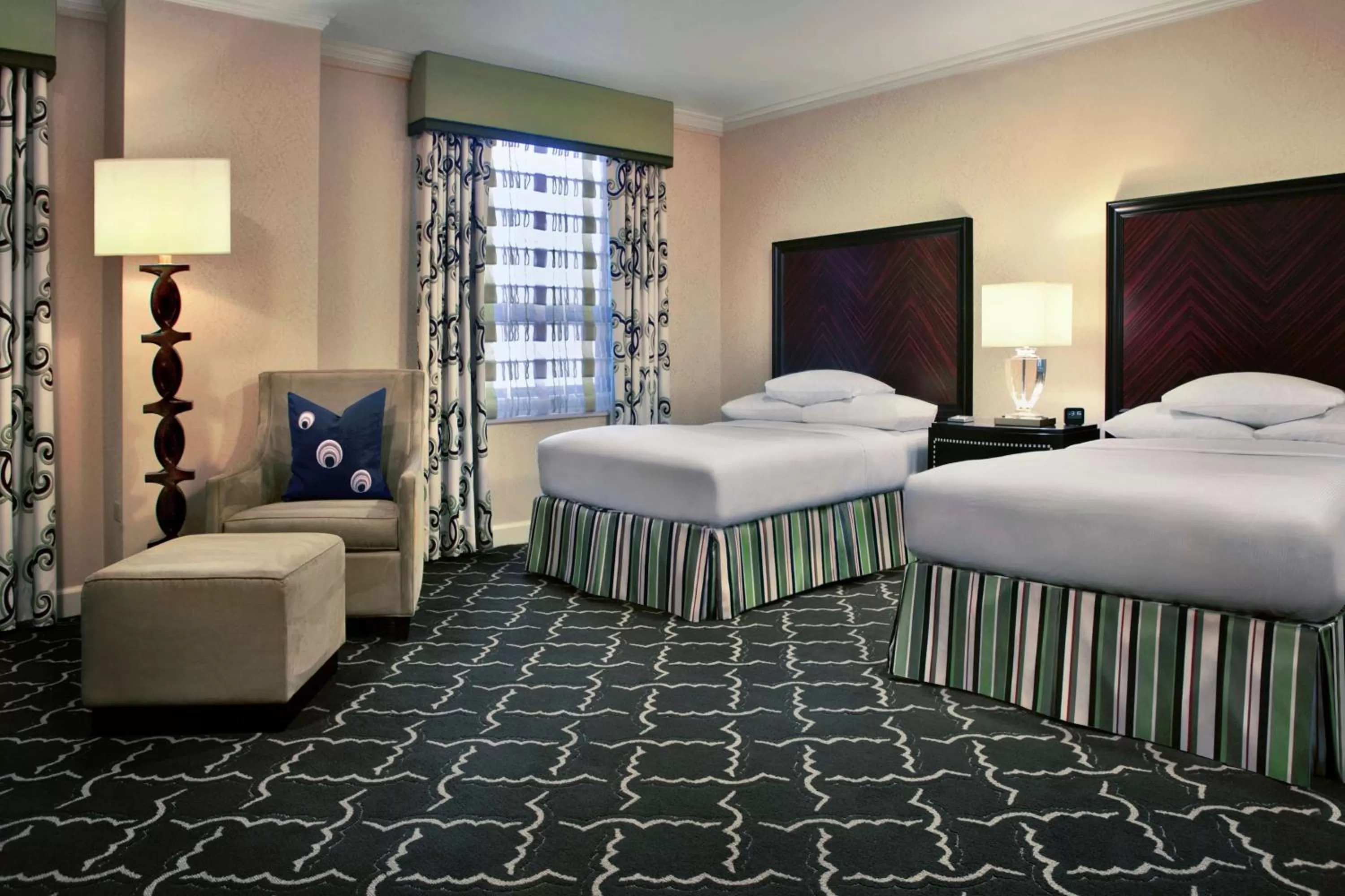 Suite with Two Double Beds in The Palmer House Hilton