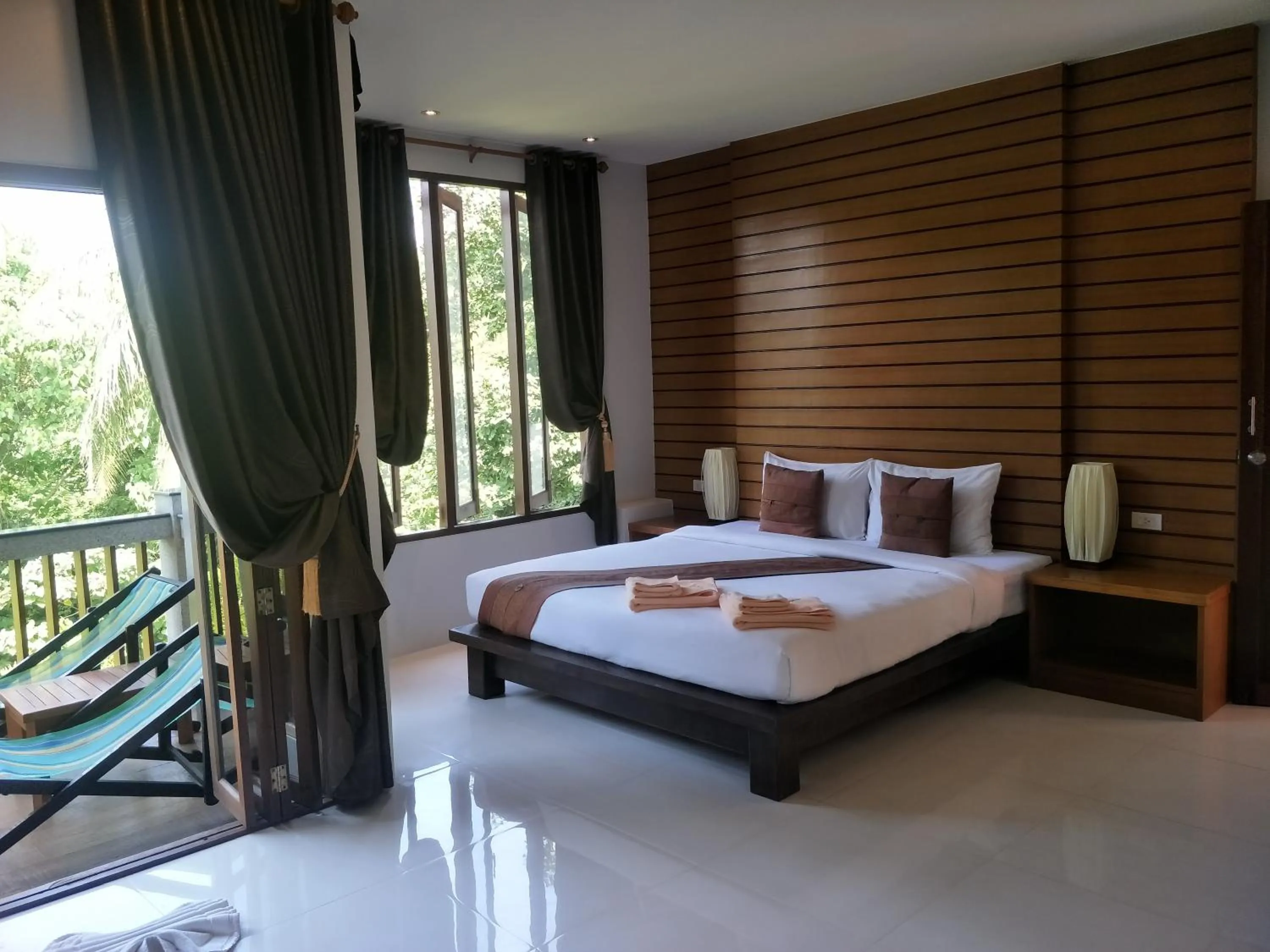 Deluxe Double Room with Garden View in Lanta Intanin Resort - SHA Extra Plus
