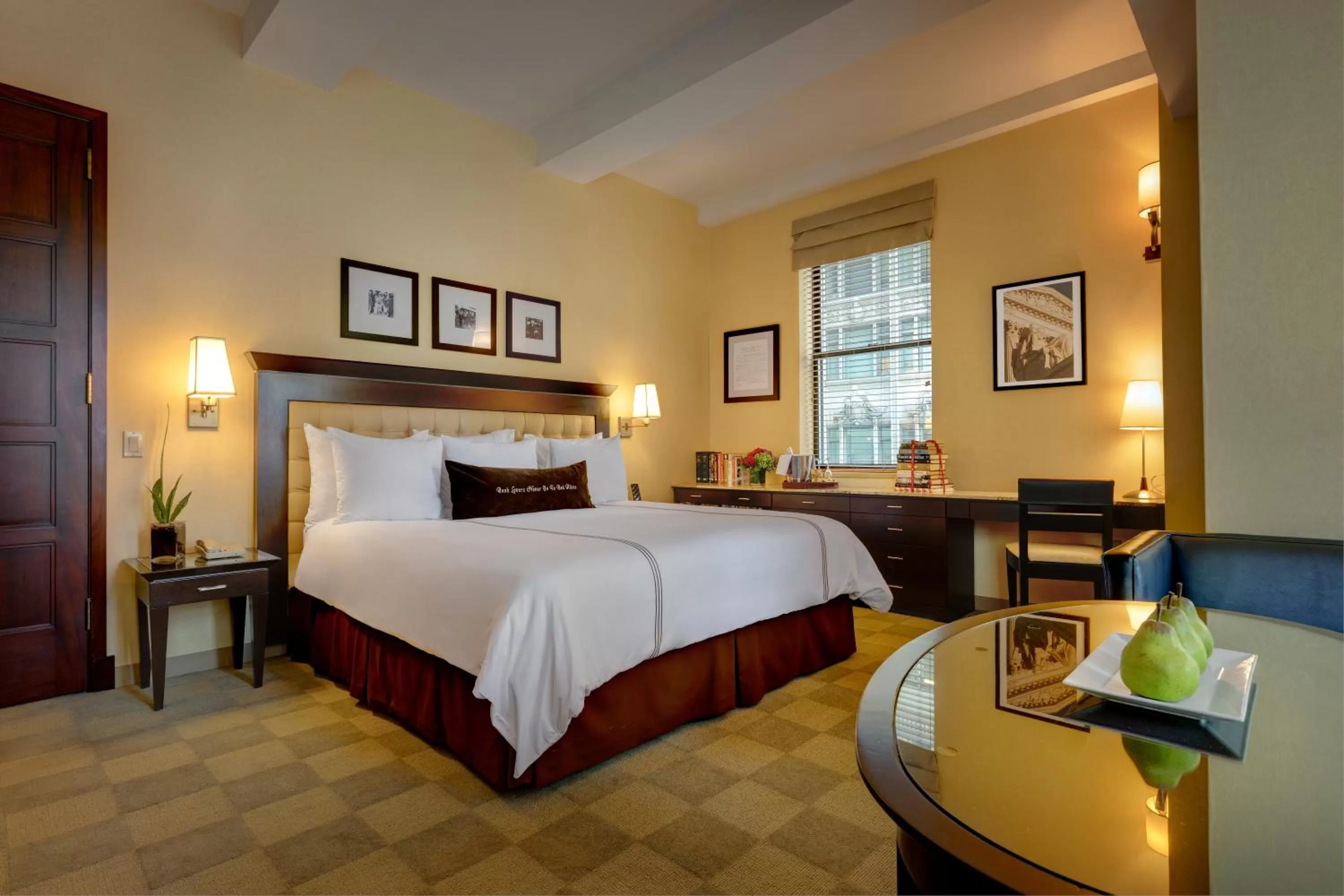 Junior Suite with One King Bed in Library Hotel by Library Hotel Collection