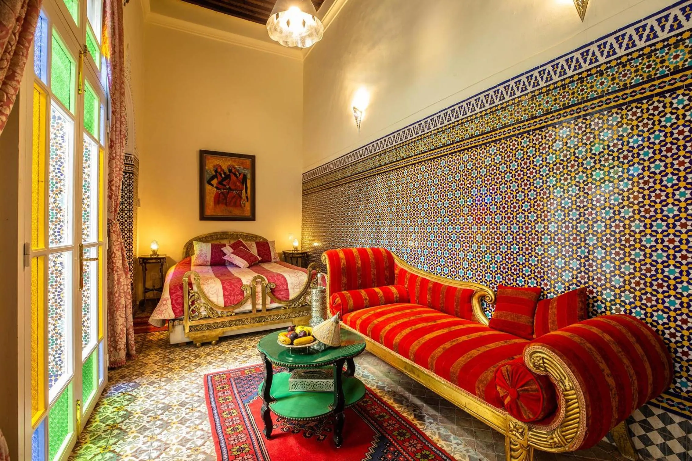 Deluxe Double Room in Dar Kika Salam By DKS