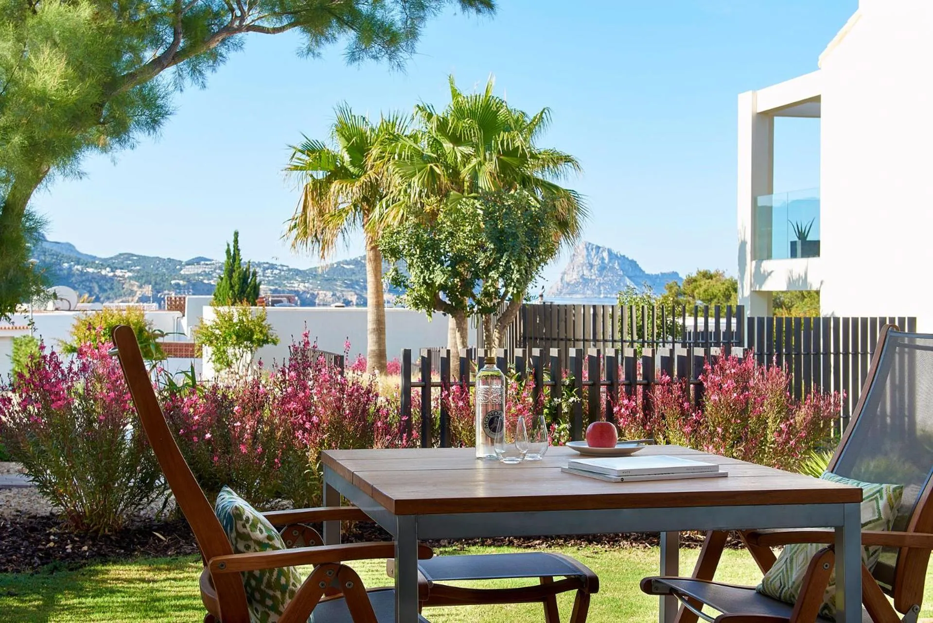 Patio in 7Pines Resort Ibiza, part of Destination by Hyatt