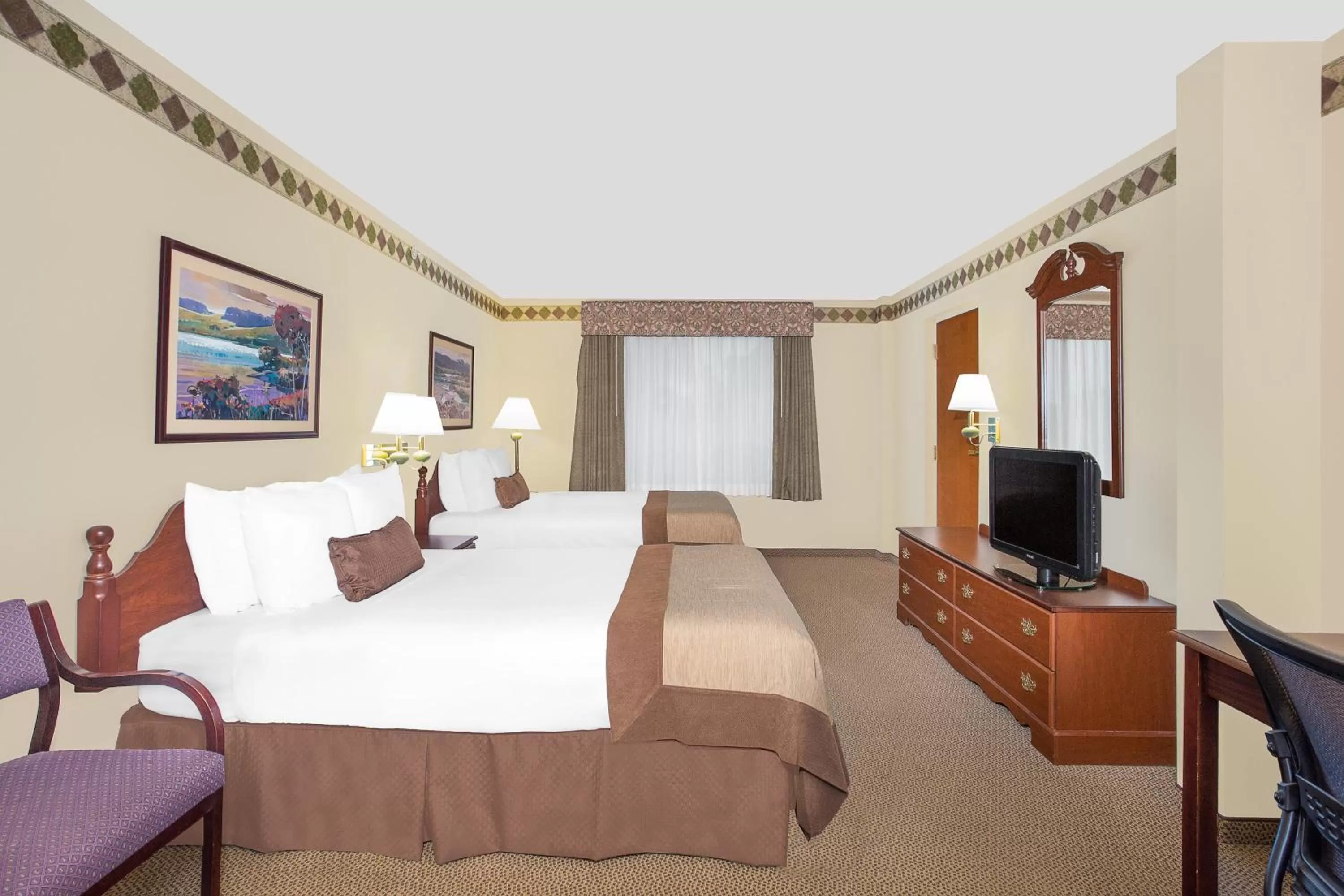 Superior Double Room with Two Double Beds - Non-Smoking in Wingate by Wyndham Green Bay