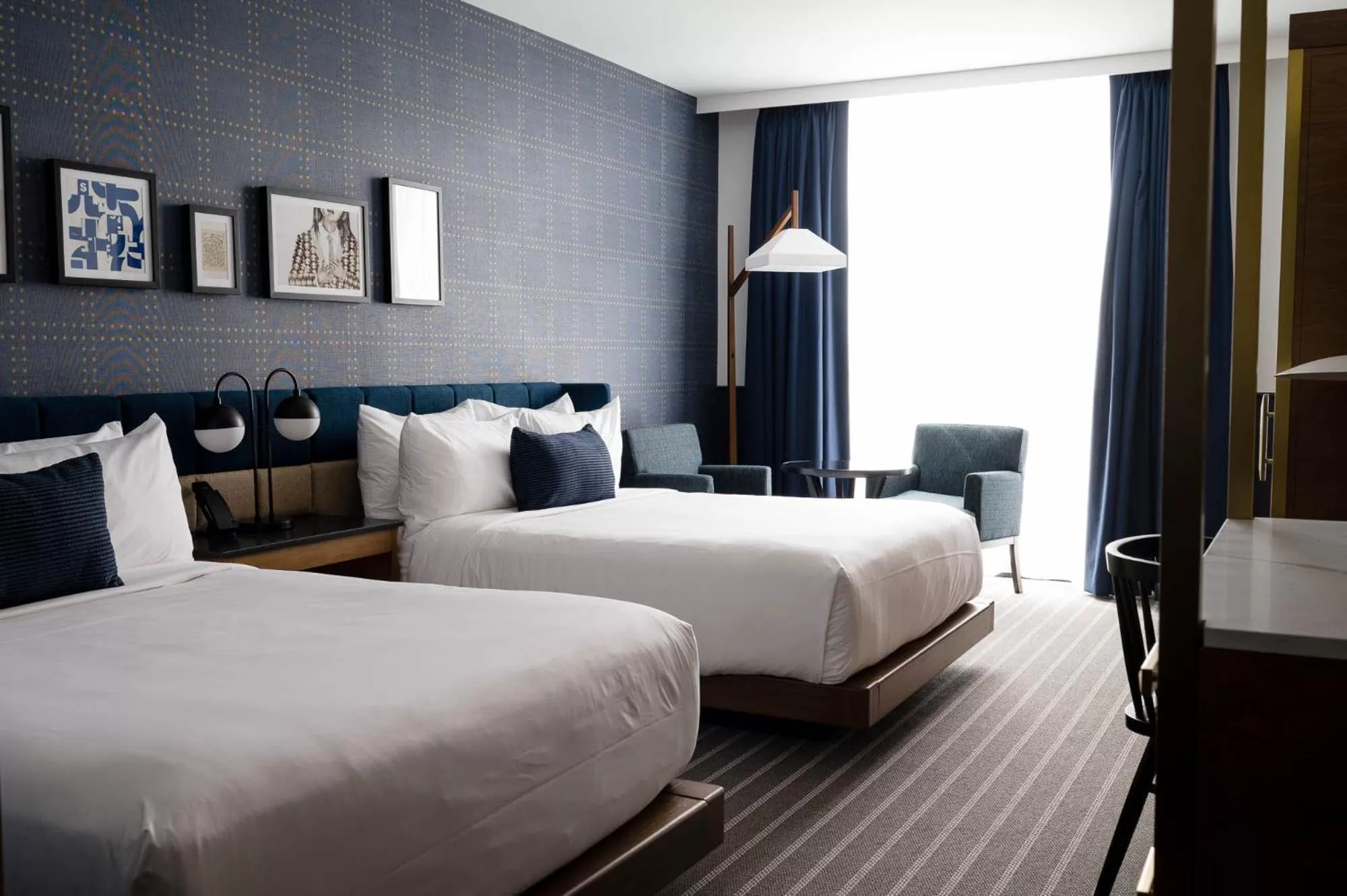 Quadruple Room with Two Queen Beds - Disability Access/Non Smoking in Cambria Hotel Boston Somerville