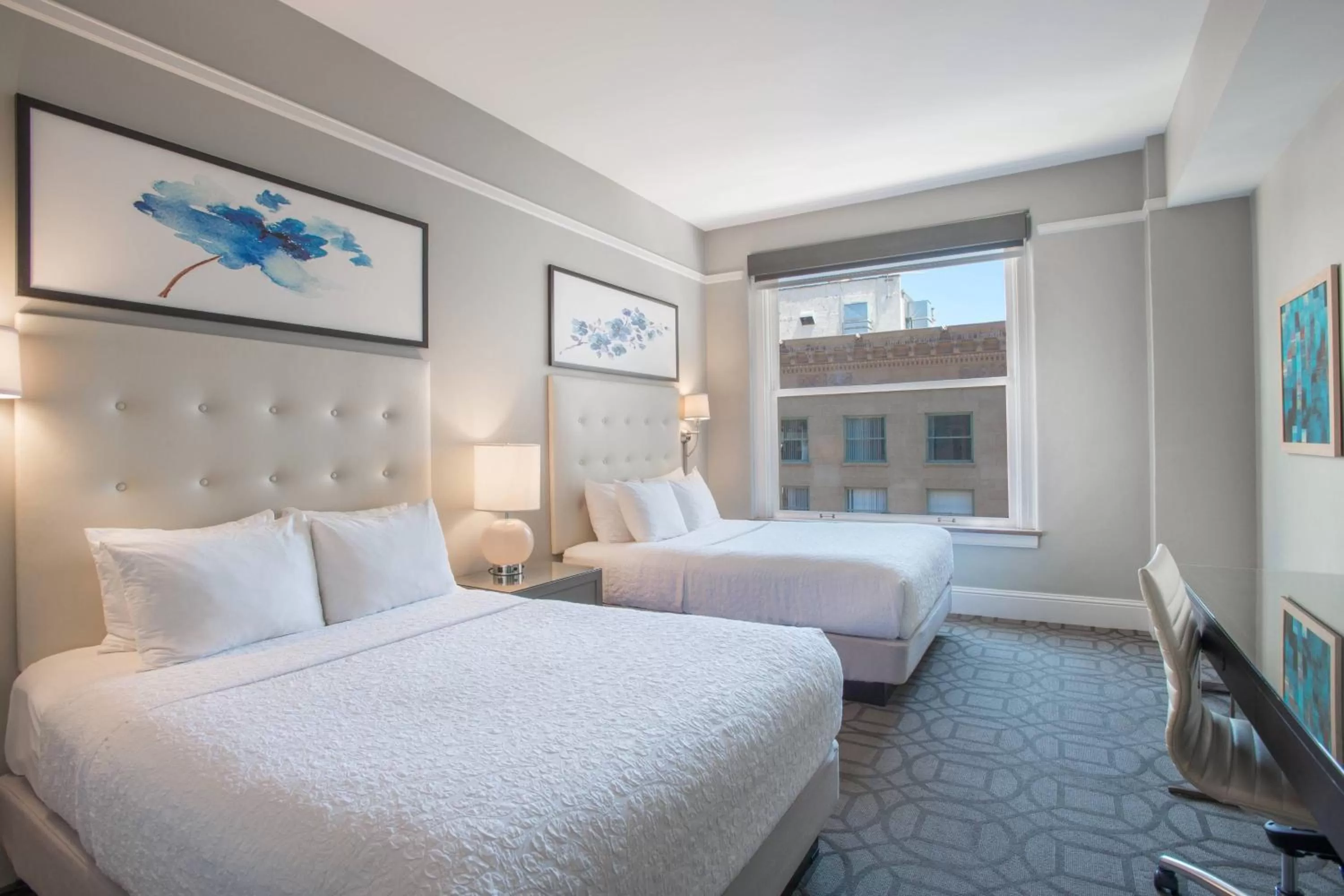 Guest Room with Two Queen Bed in Magnolia Hotel Denver, a Tribute Portfolio Hotel