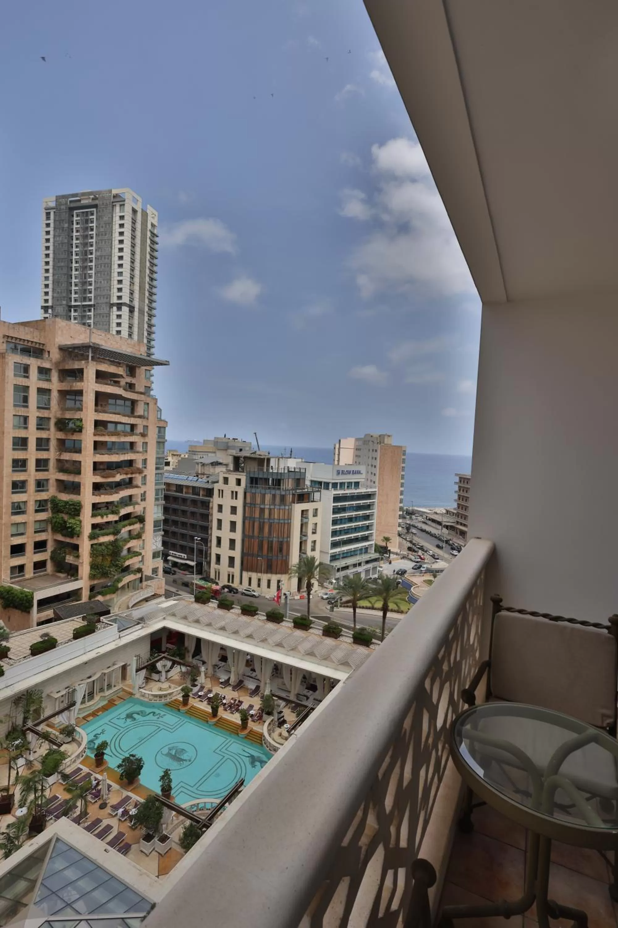 Premium King Room with Balcony and Pool View in InterContinental Phoenicia Beirut by IHG