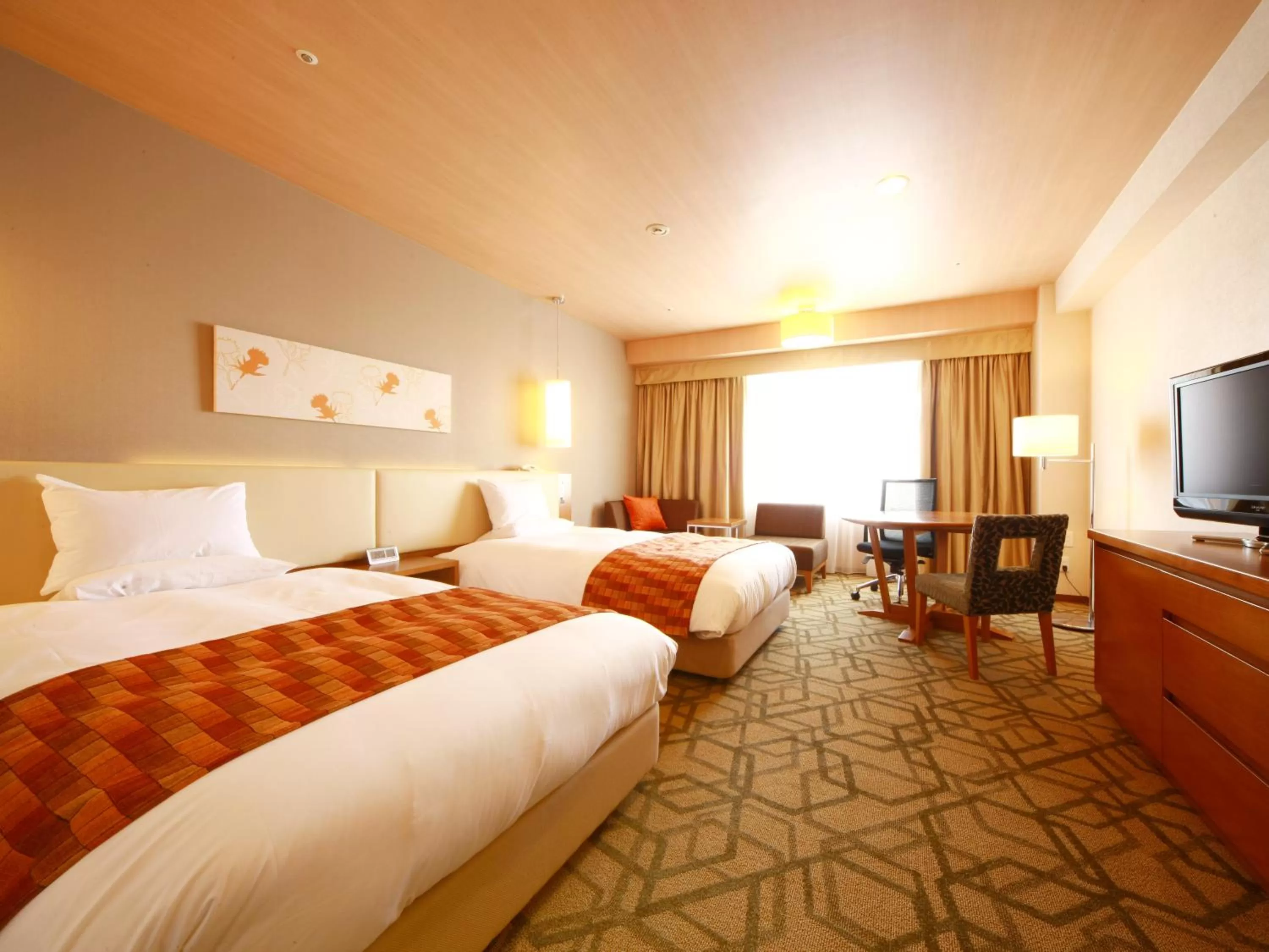 Deluxe Twin Room - Main Tower - Smoking in Hotel Metropolitan Yamagata