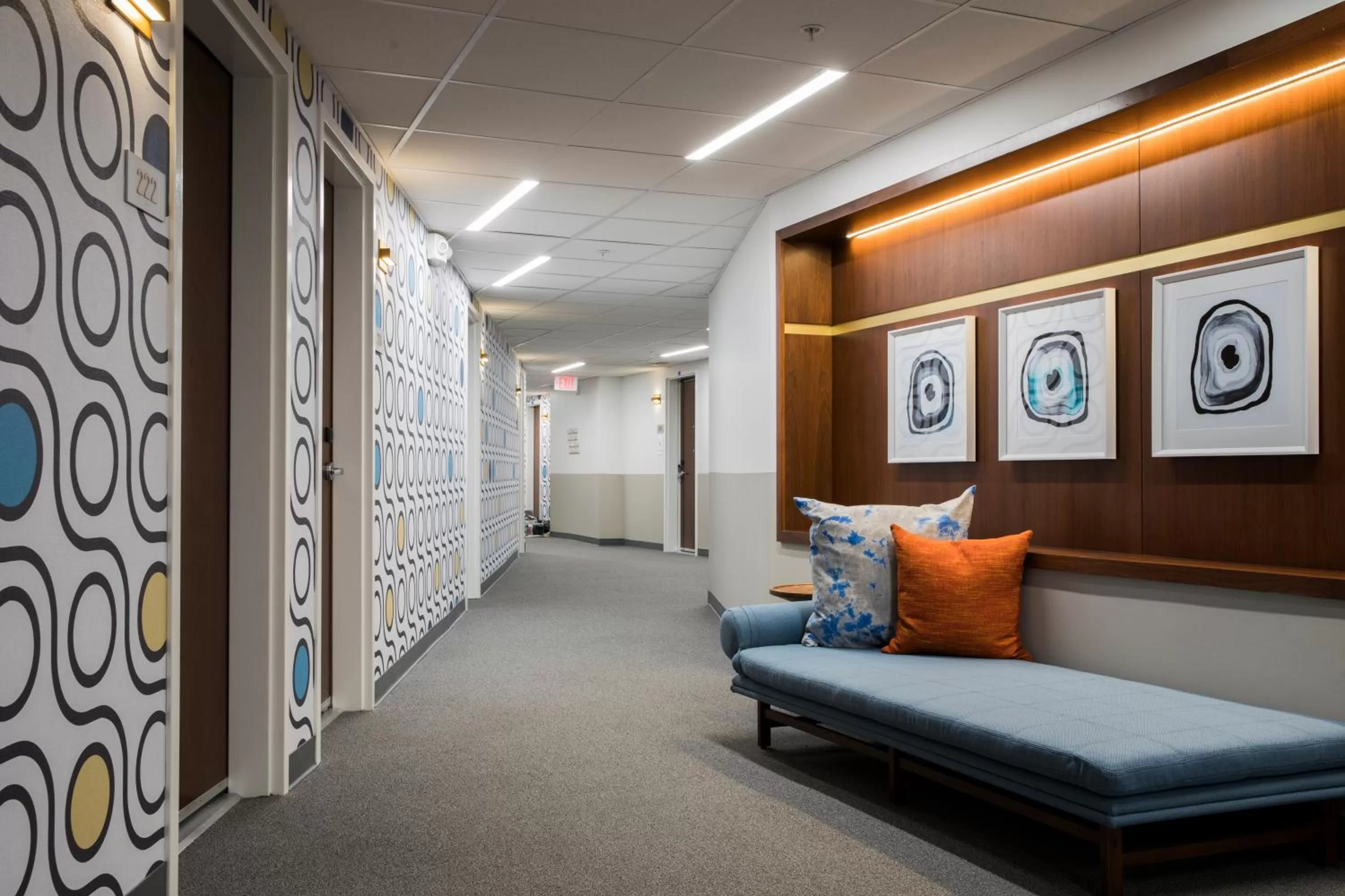 Queen Room with Two Queen Beds and City View in Unscripted Durham, Part of JDV by Hyatt