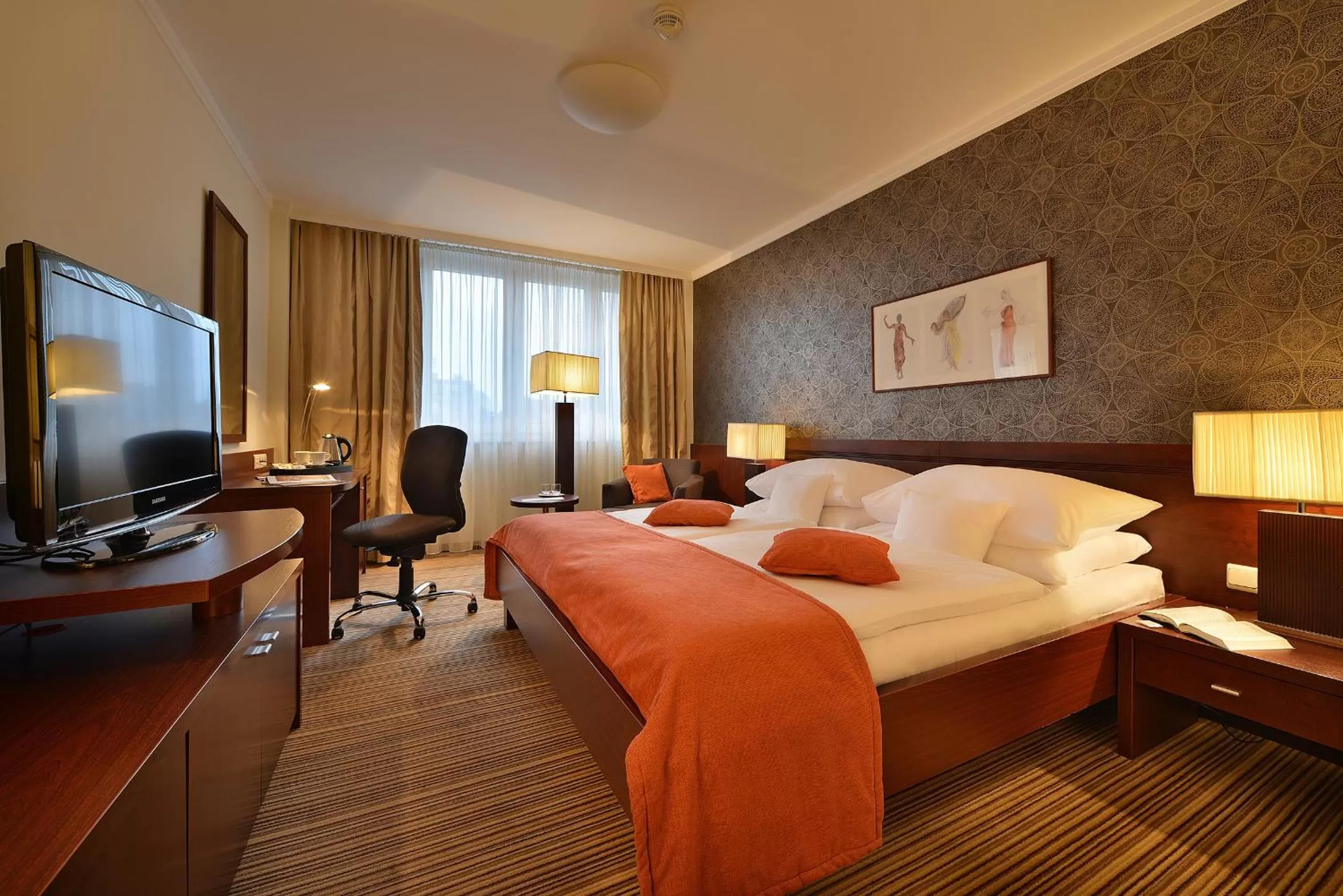 Comfort Double or Twin Room (including entry to salt cave) in Apollo Hotel Bratislava
