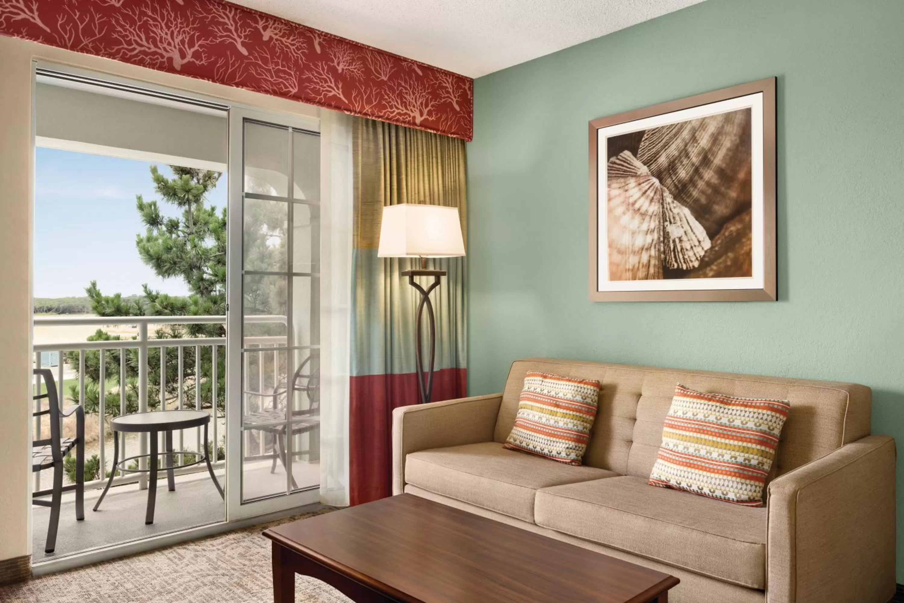 King Room with Partial Ocean View in Hampton Inn & Suites Outer Banks/Corolla