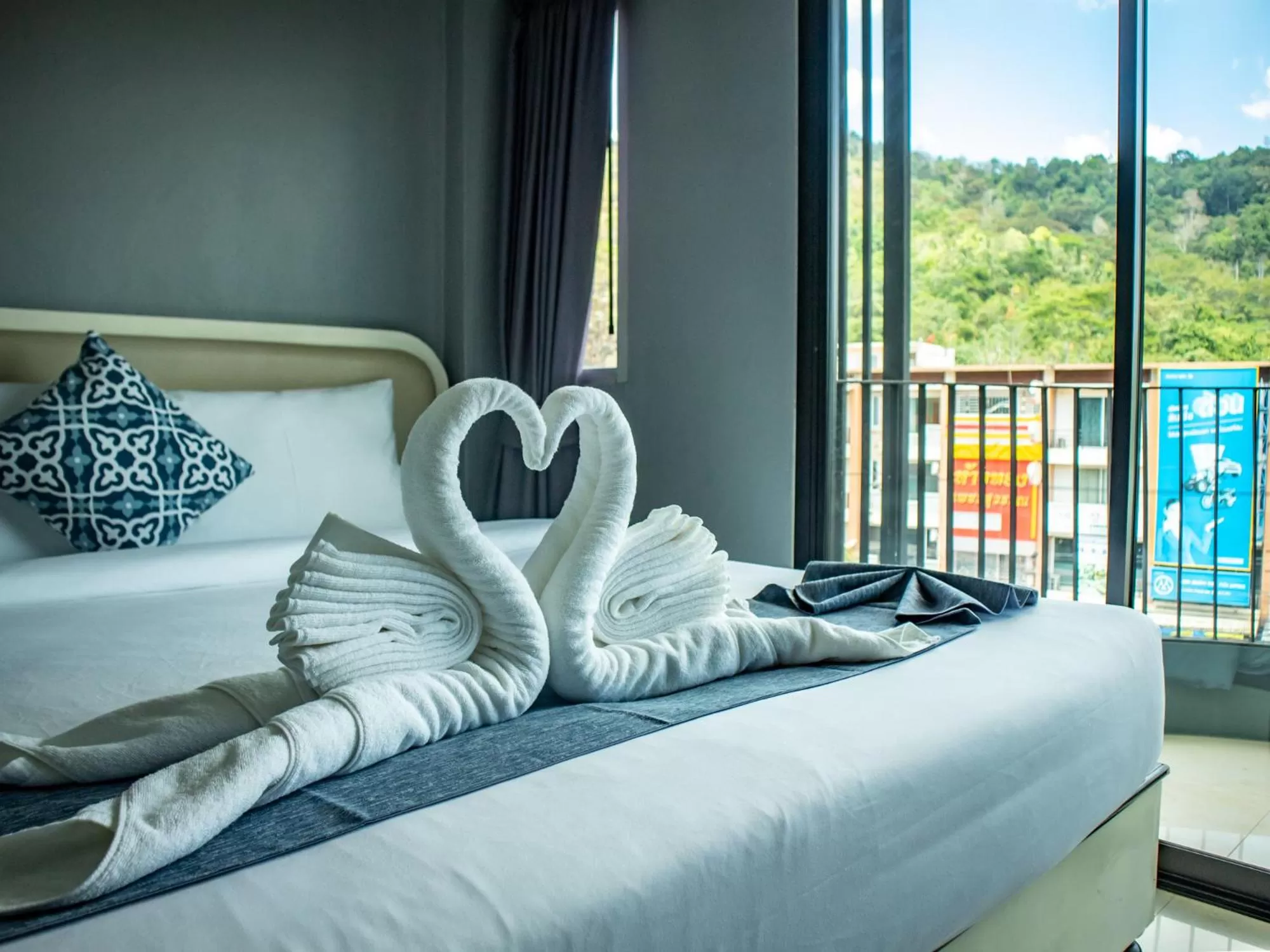 Queen Room with Balcony in The Moon Night Ao Nang Hotel