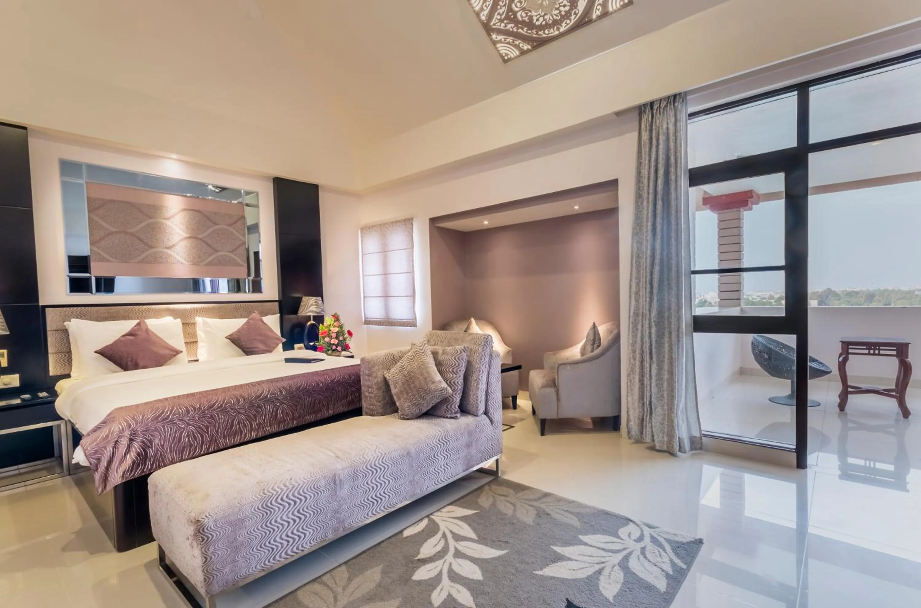 Living room, Bed in Regenta Resort Bhuj by Royal Orchid Hotels Limited