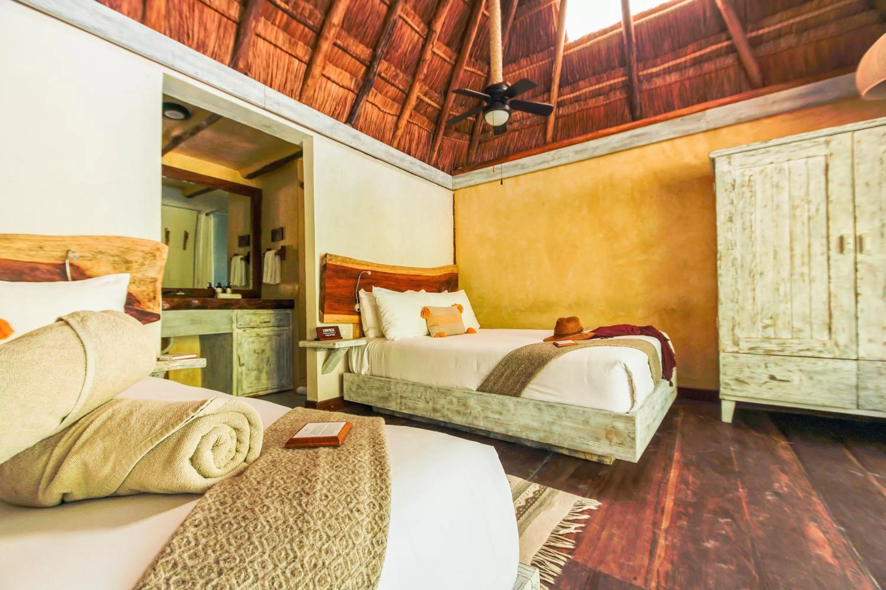 Garden View Double Room  in Villa Pescadores Tulum-Beachfront hotel by Ahau Collection