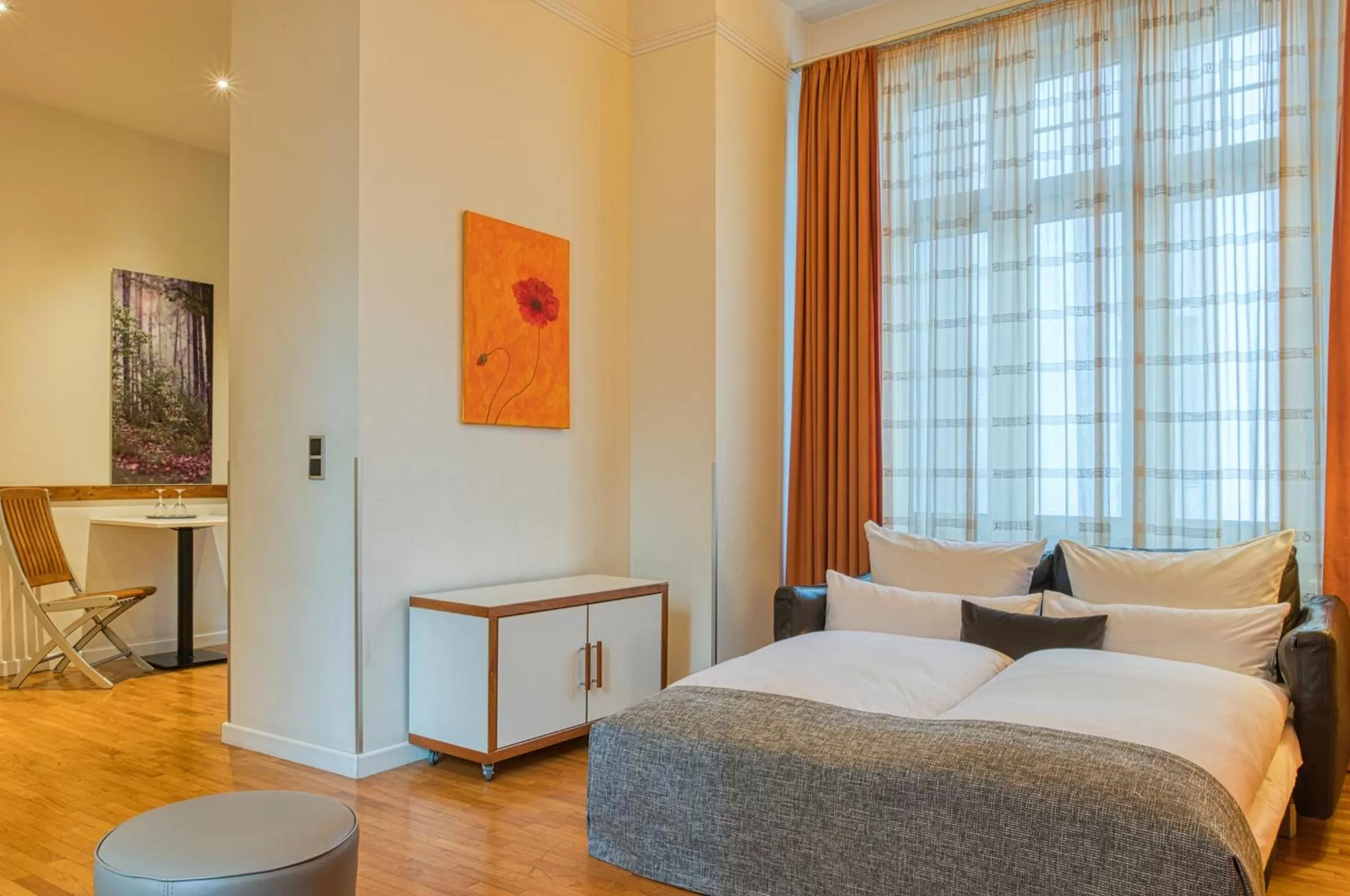 Business Apartment with Double Bed and Sofa Bed in Best Western Hotel Bremen City