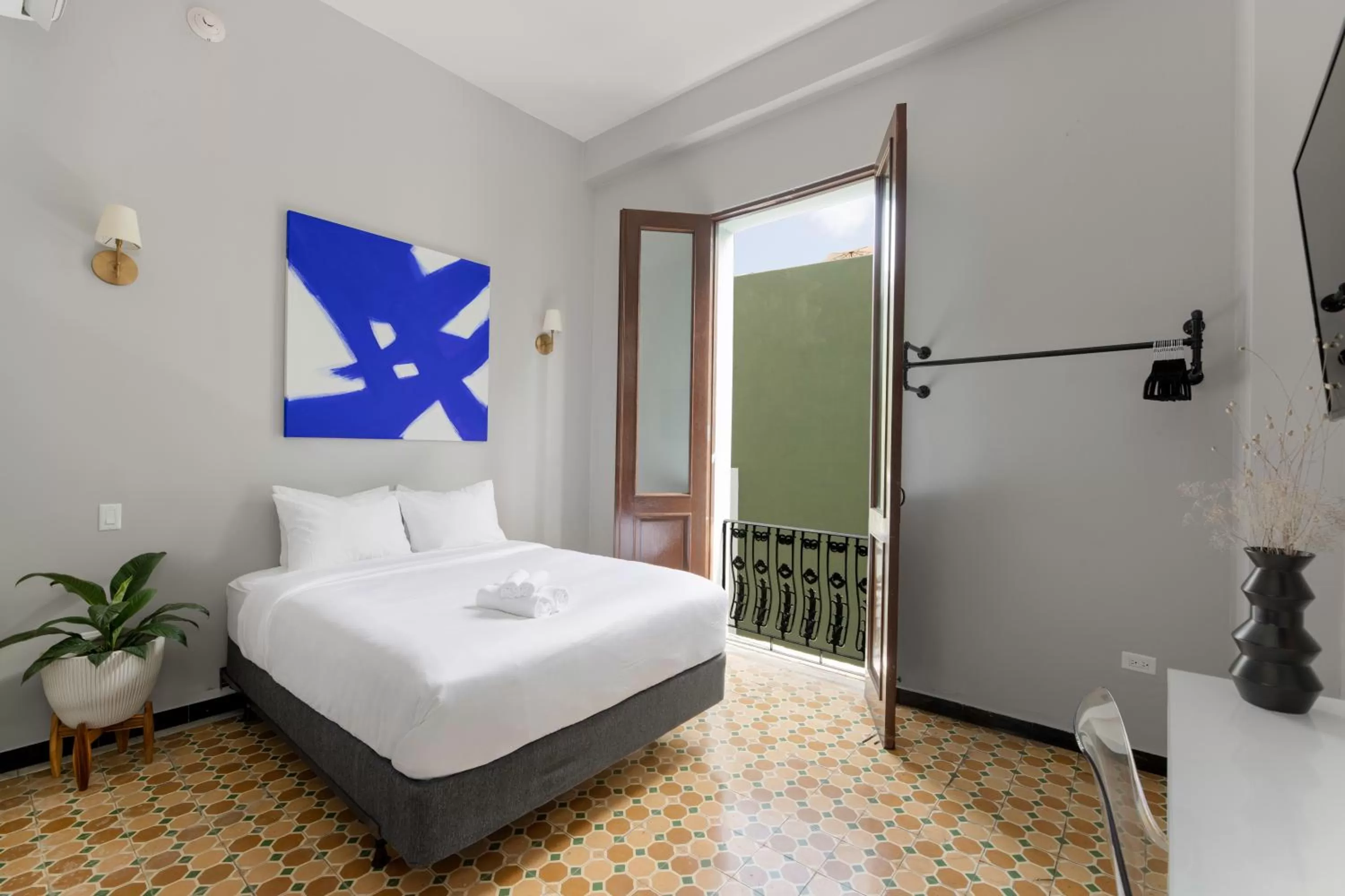 Queen Room with Balcony in EL Colonial Open Bar Adults Only