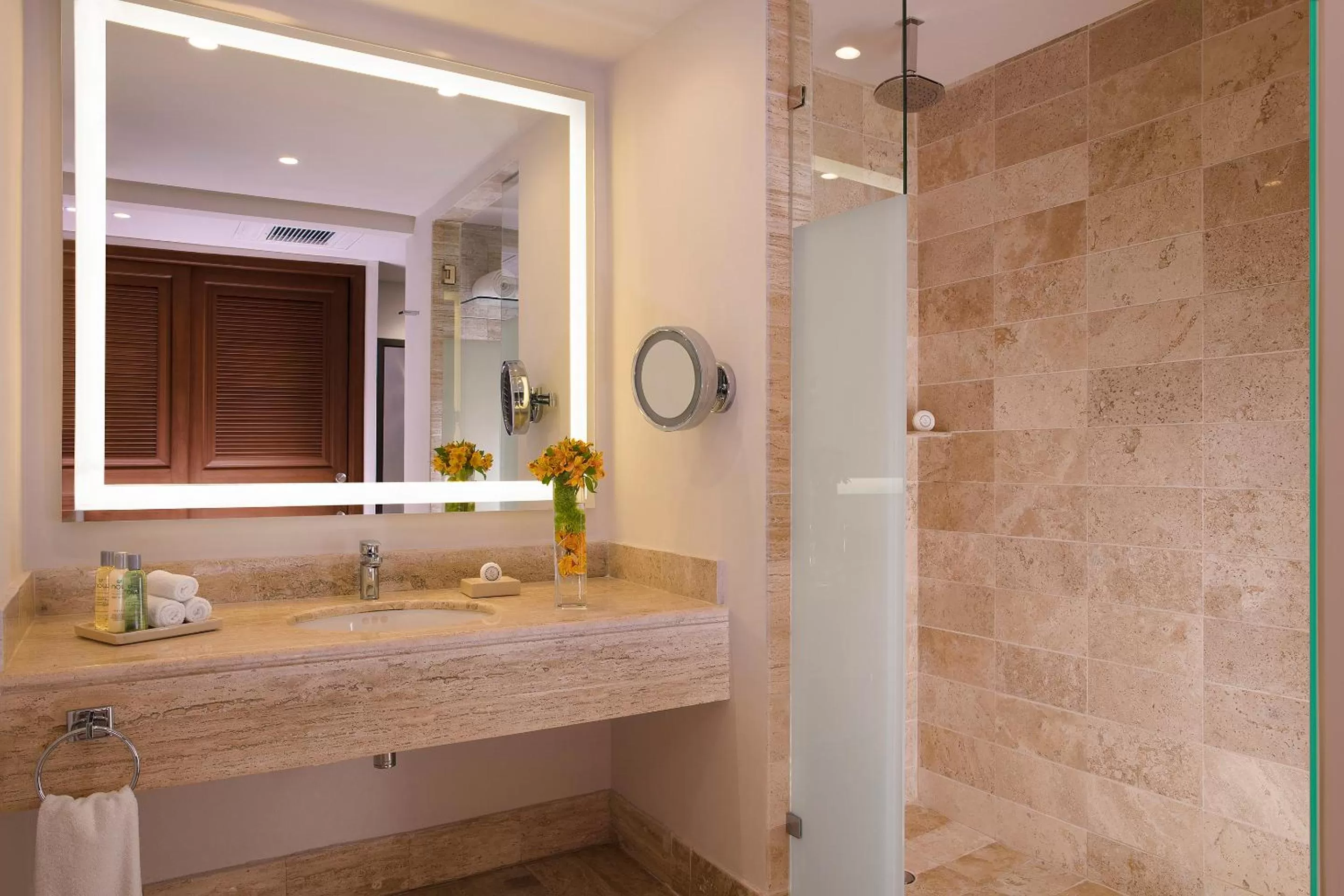 Preferred Club Junior Suite Beach Front Swim Out King in Dreams Sapphire Resort & Spa