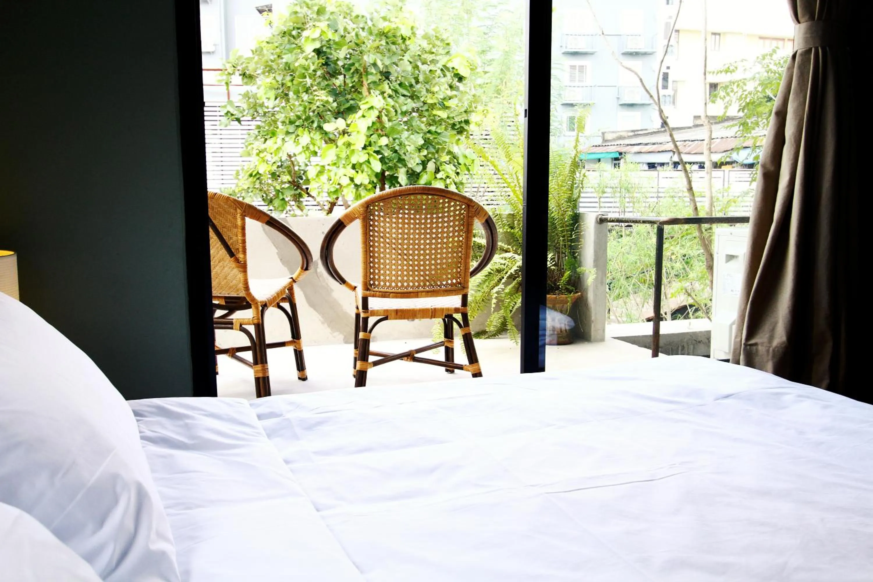 Double Room with Private Bathroom in Here Hostel Bangkok
