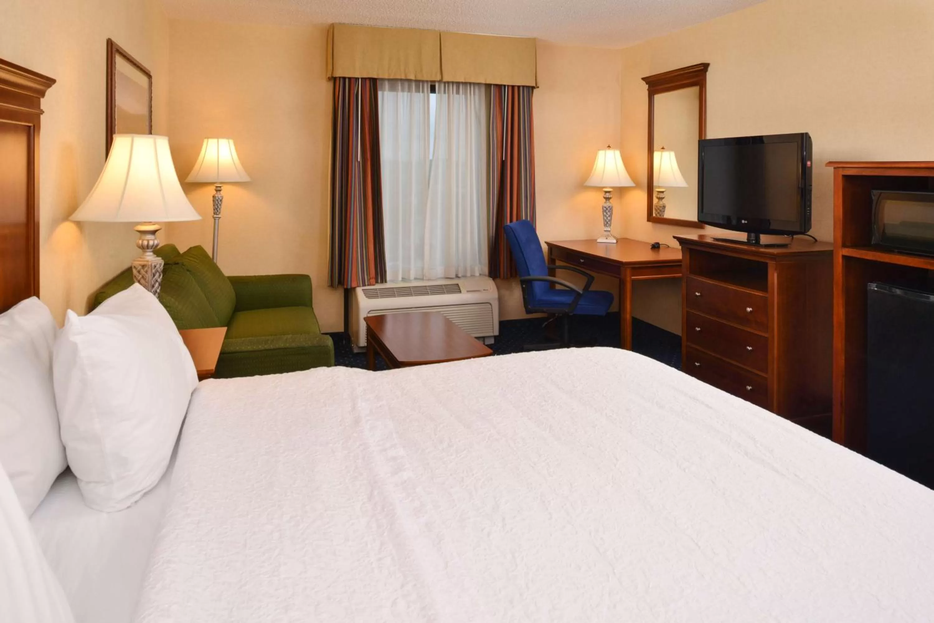 King Room with Sofa Bed - Hearing Accessible/Non-Smoking in Hampton Inn and Suites Fredericksburg South