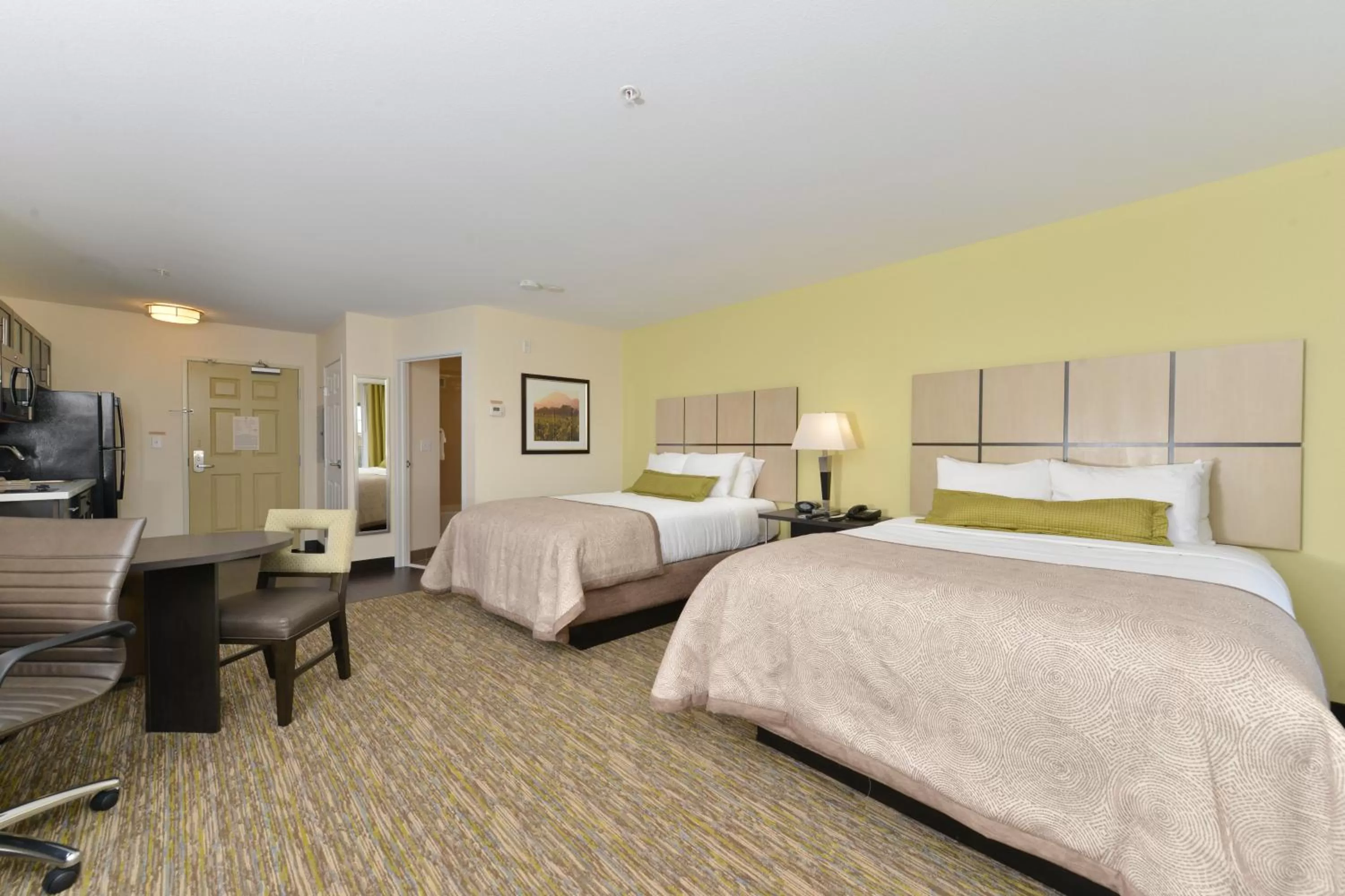 Queen Studio with Two Queen Beds - Hearing Accessible - Non-Smoking in Candlewood Suites Eugene Springfield by IHG