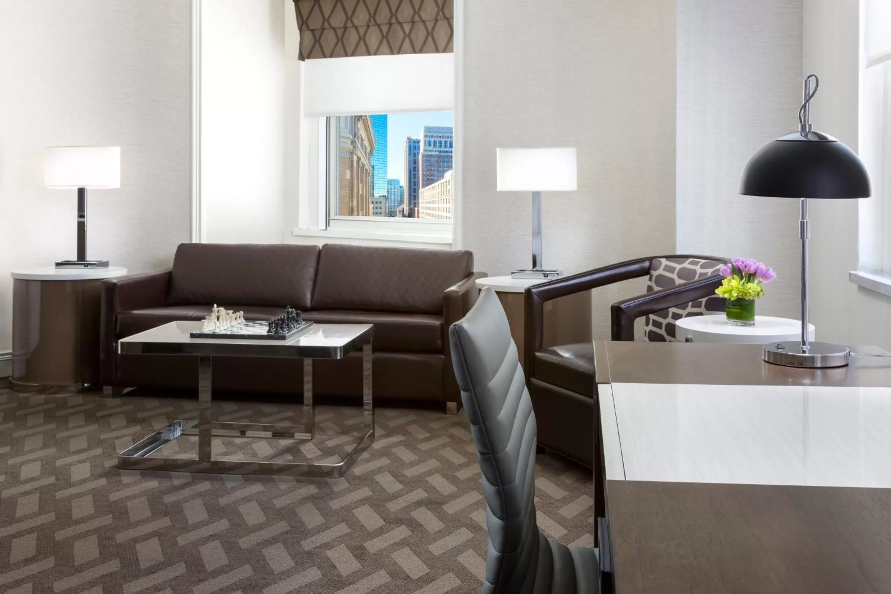 Studio Suite in Hilton Boston Park Plaza