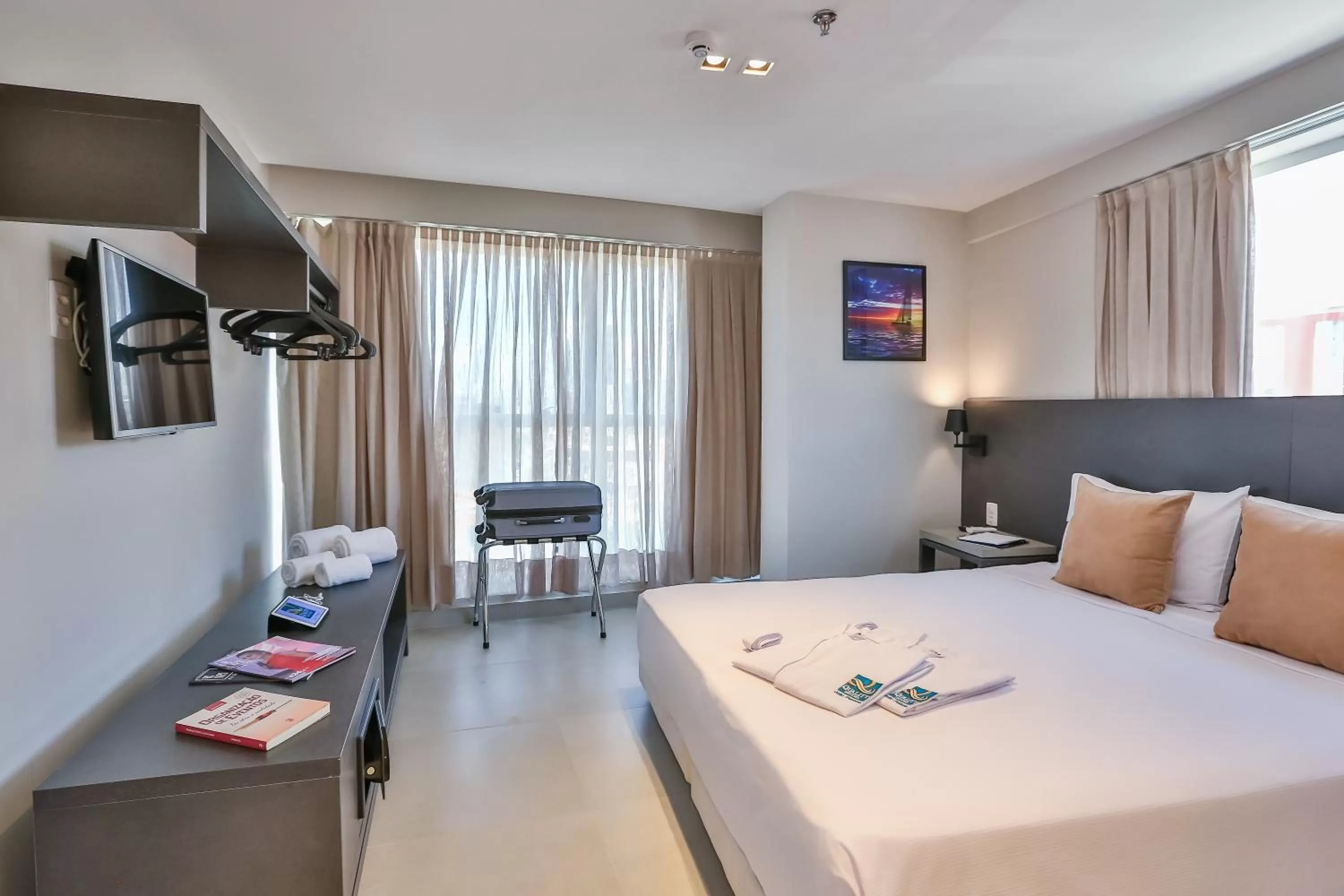 Queen Room - single occupancy - Disability Access in Quality Suítes João Pessoa