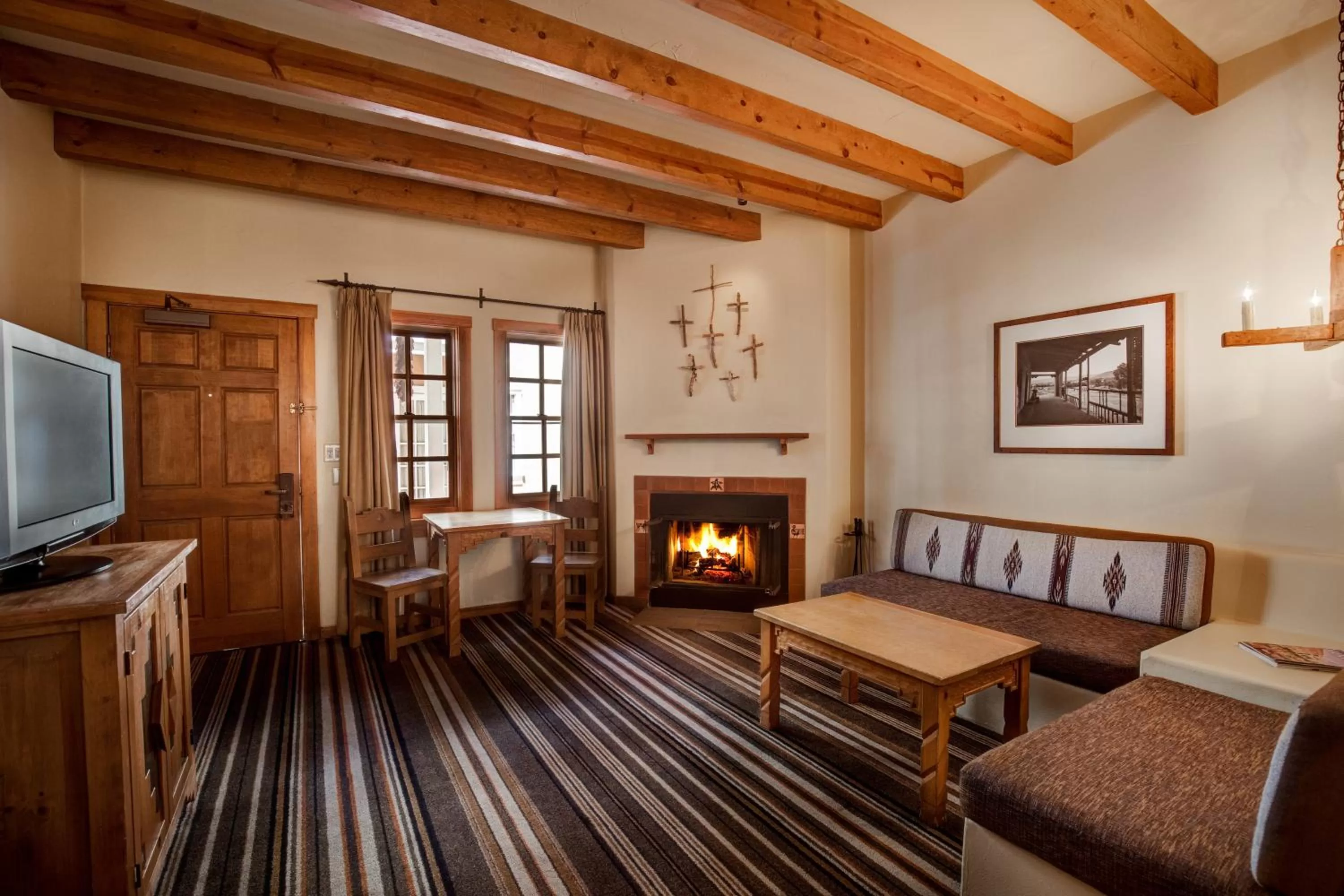 Junior Suite with Fireplace in Hotel Chimayo de Santa Fe
