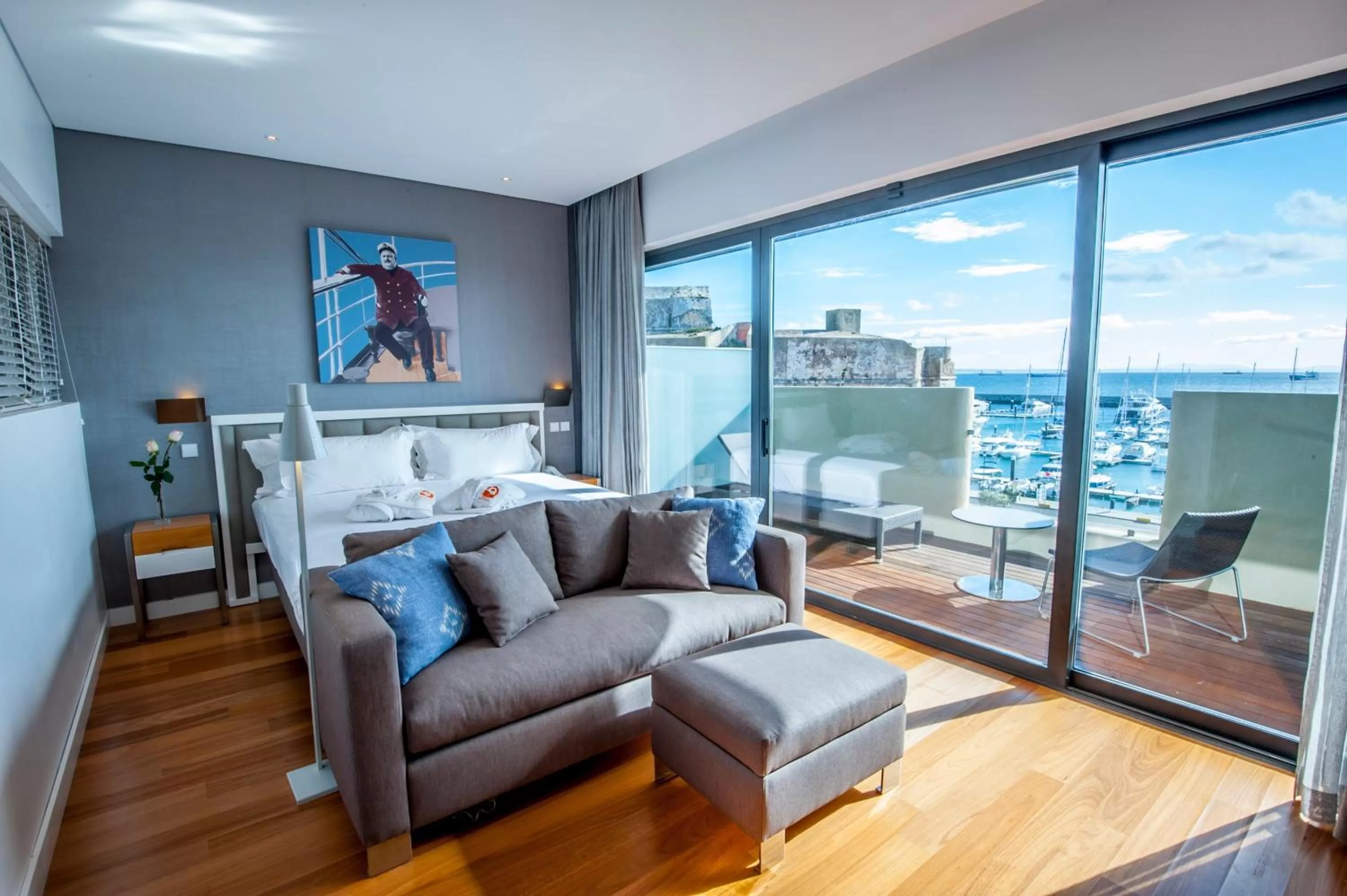 Superior Double Room with Sea View in Pestana Cidadela Cascais - Pousada & Art District
