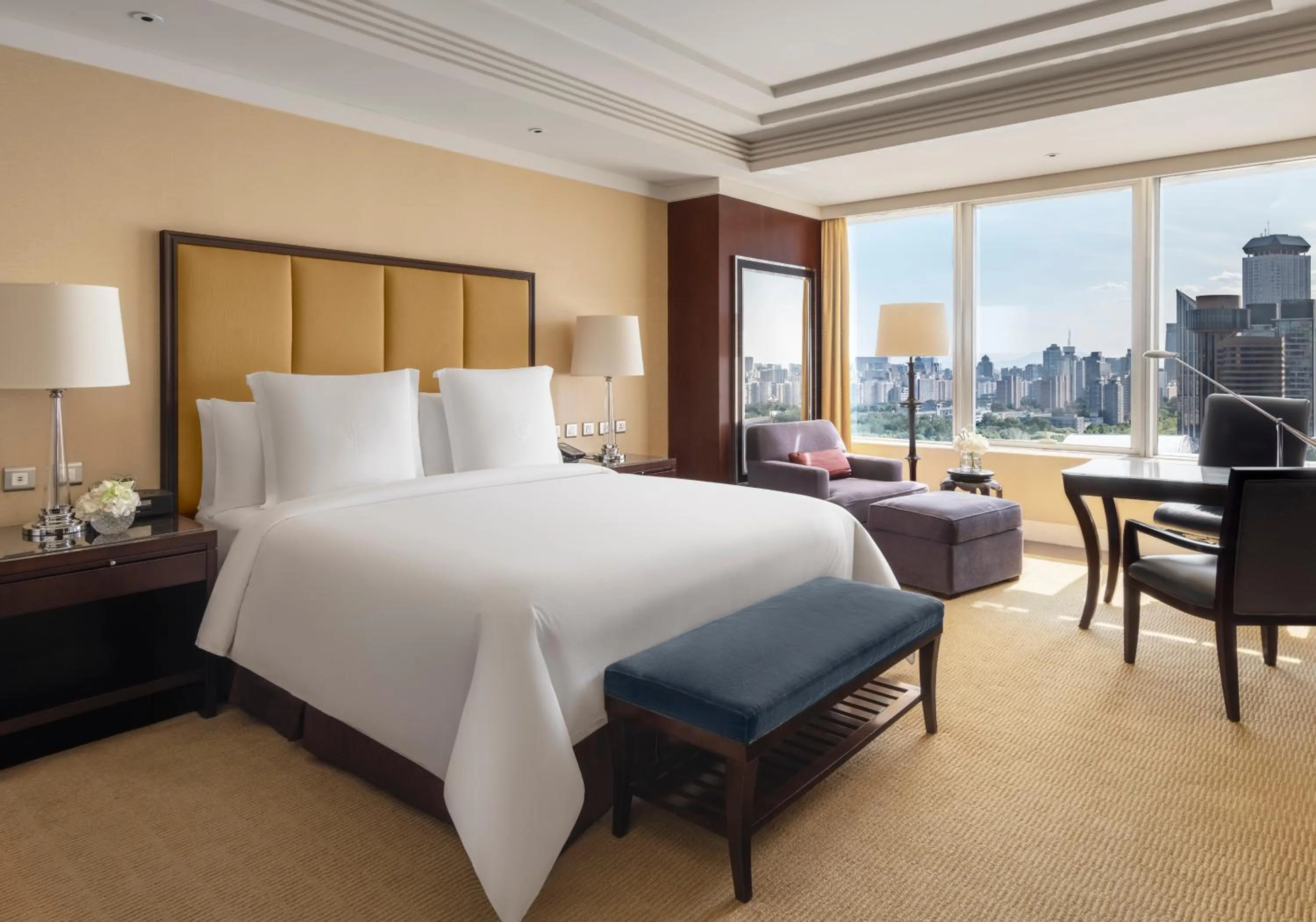 Premier King Room with Skyline View in Four Seasons Hotel Beijing