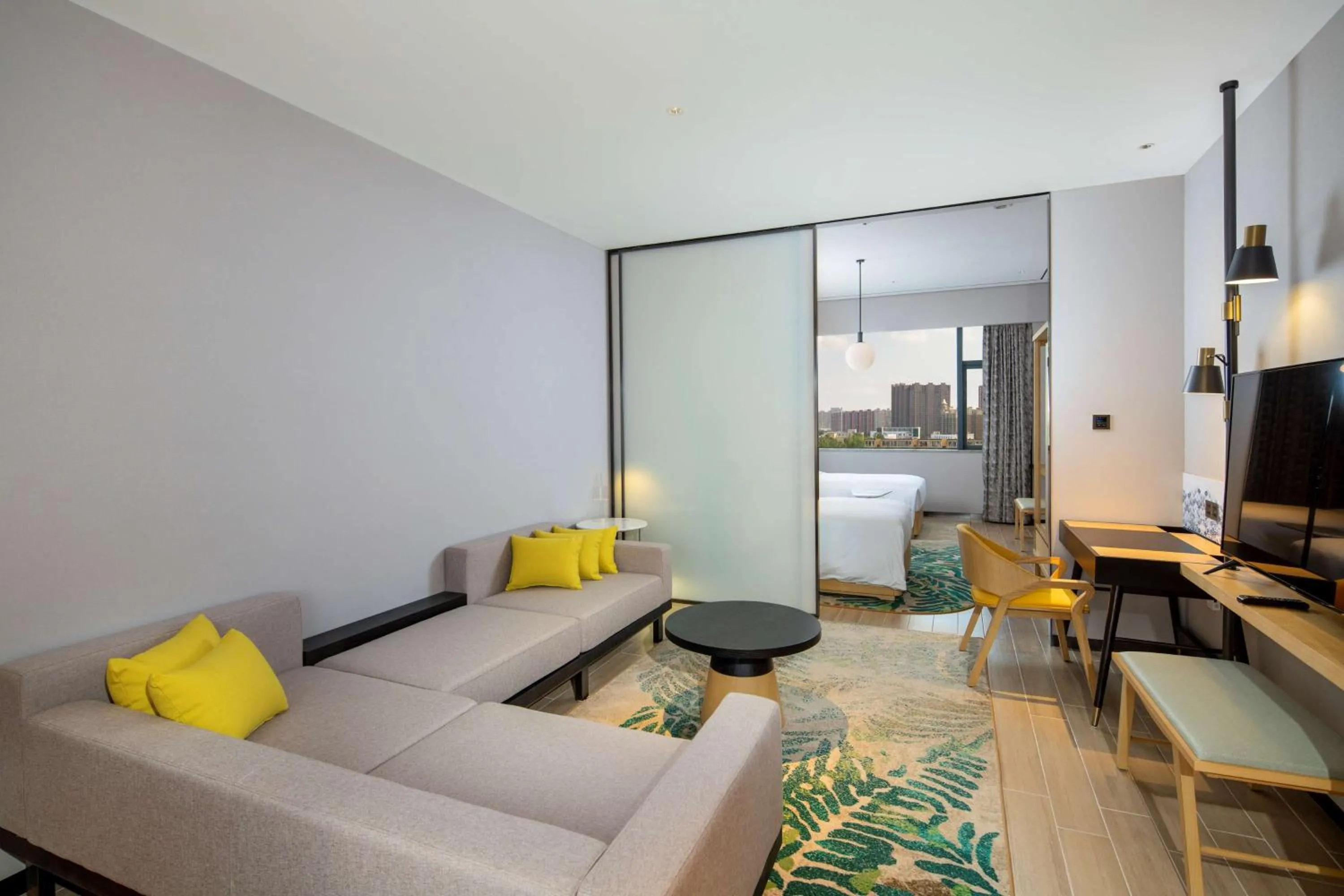 Deluxe Twin Suite in Hilton Garden Inn Changchun Economic Development Zone