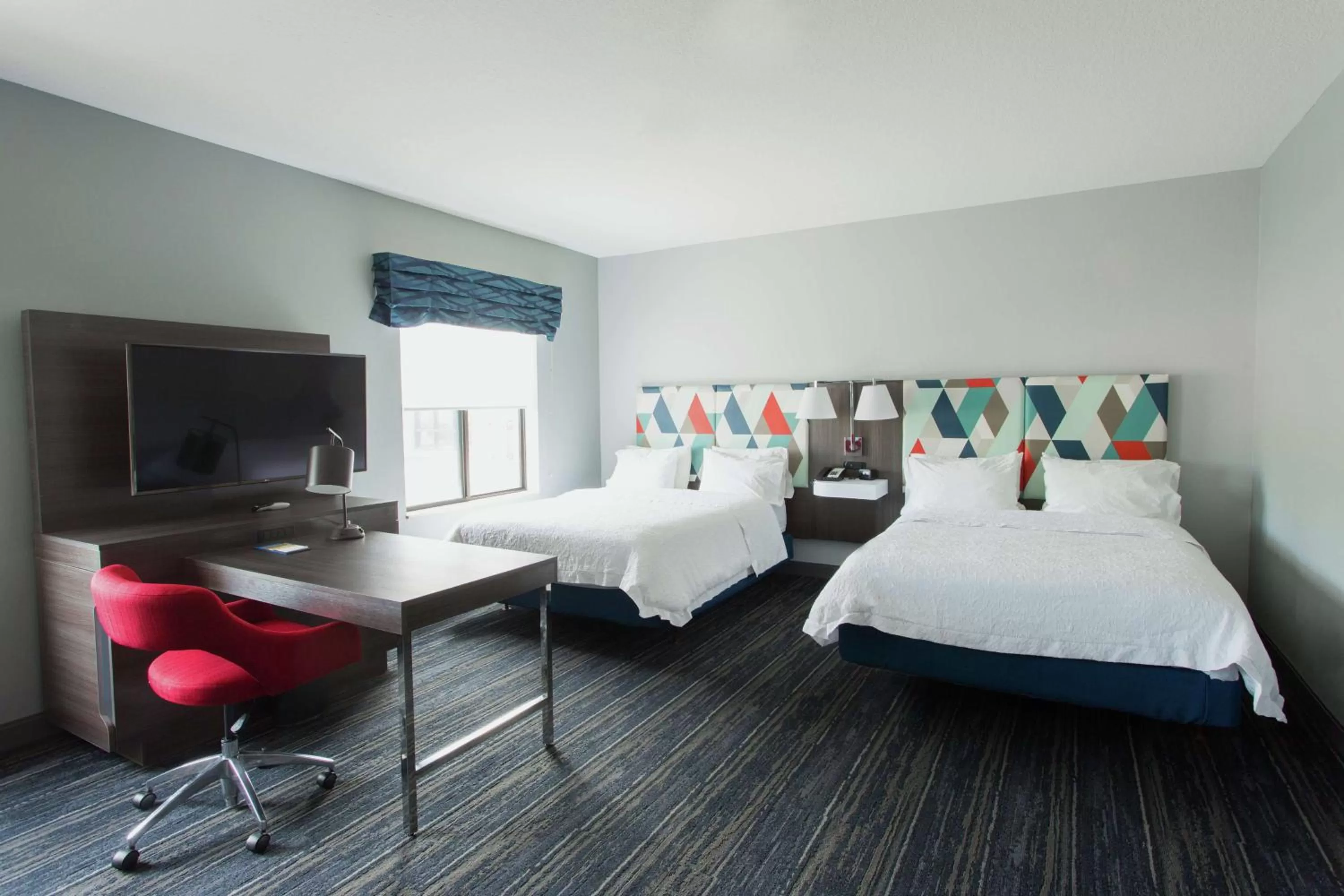 Queen Studio Suite with Two Queen Beds - Non-Smoking in Hampton Inn & Suites Ankeny