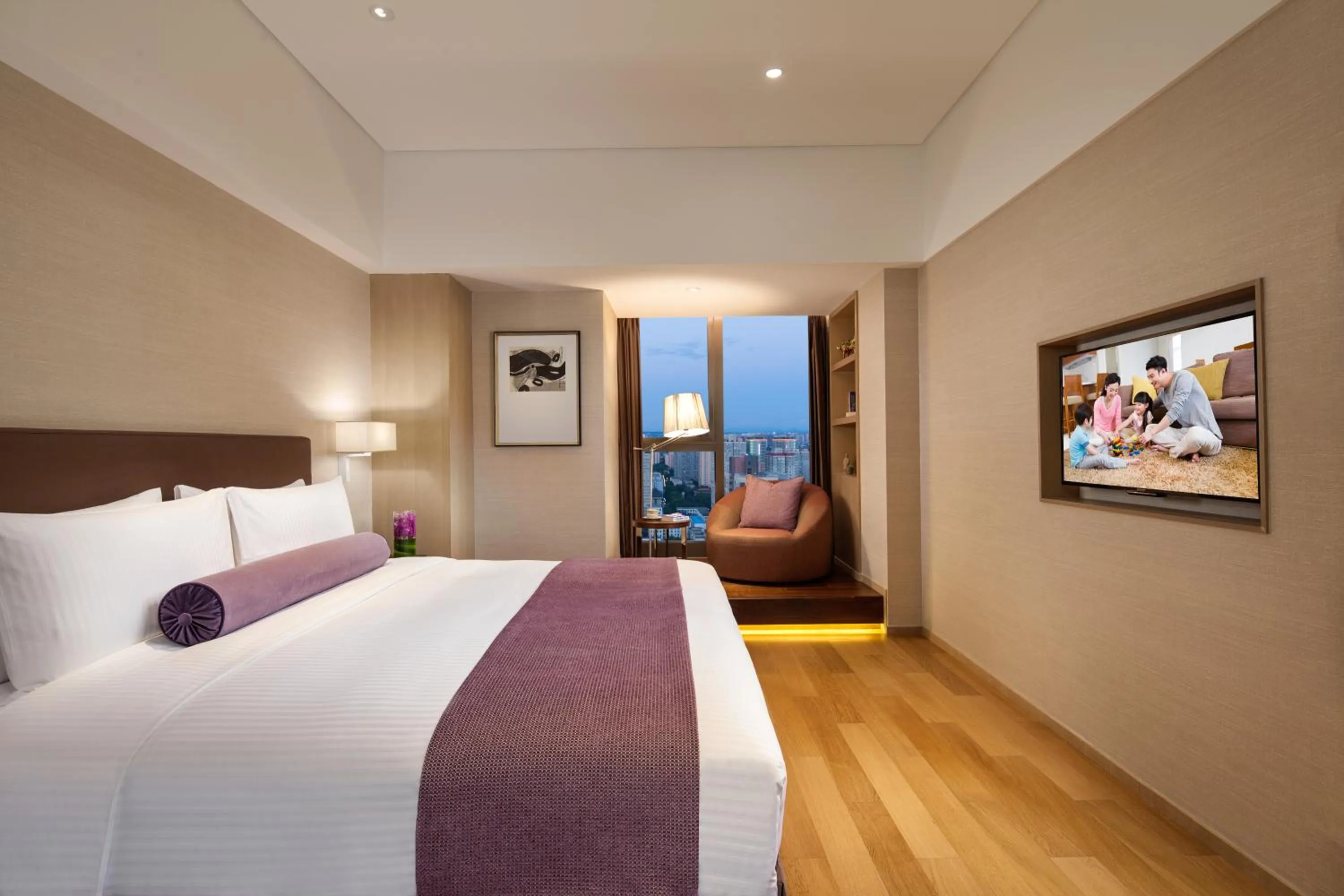 One-Bedroom Deluxe in Somerset Xindicheng Xi'an