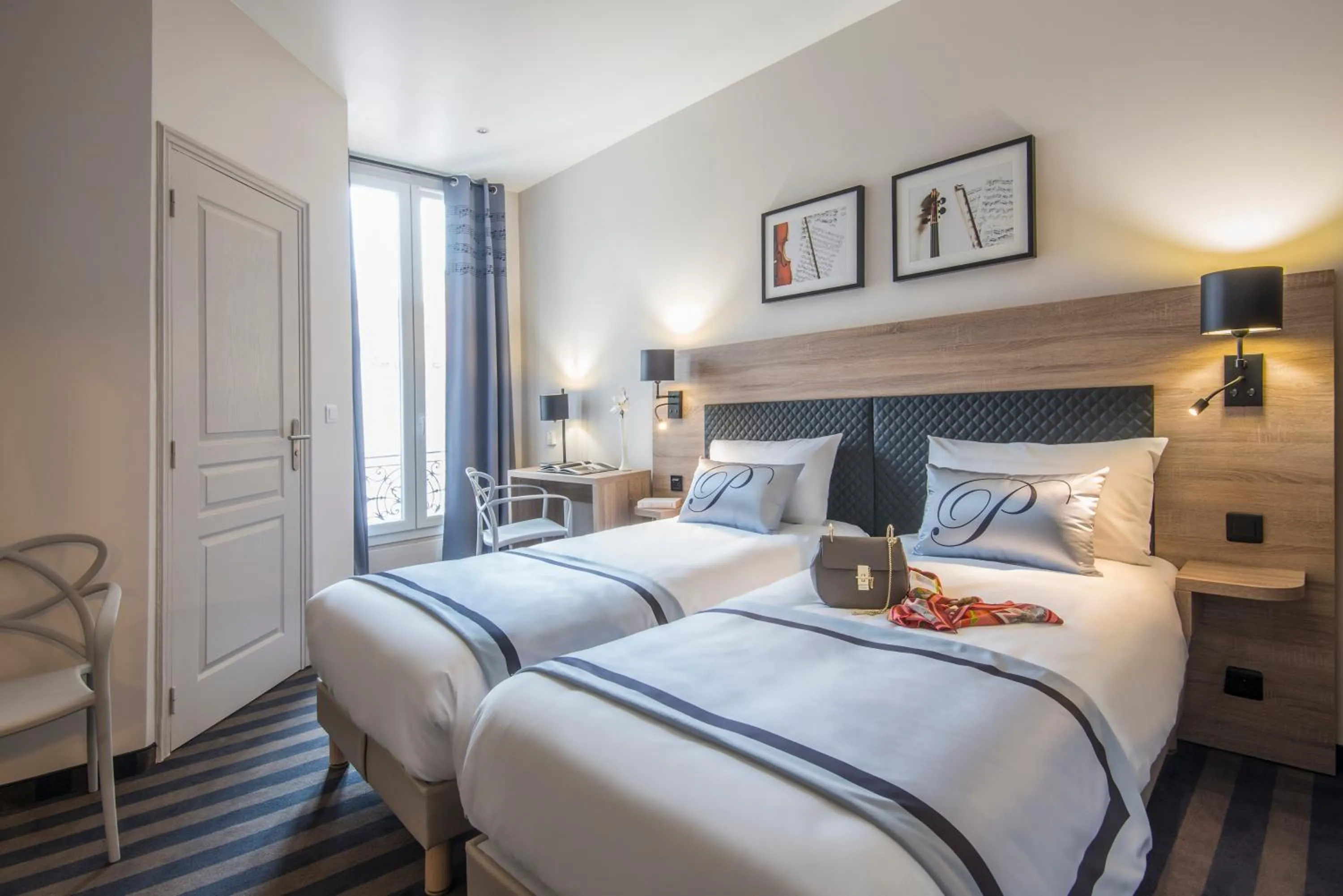 Twin Room in Hotel Paganini