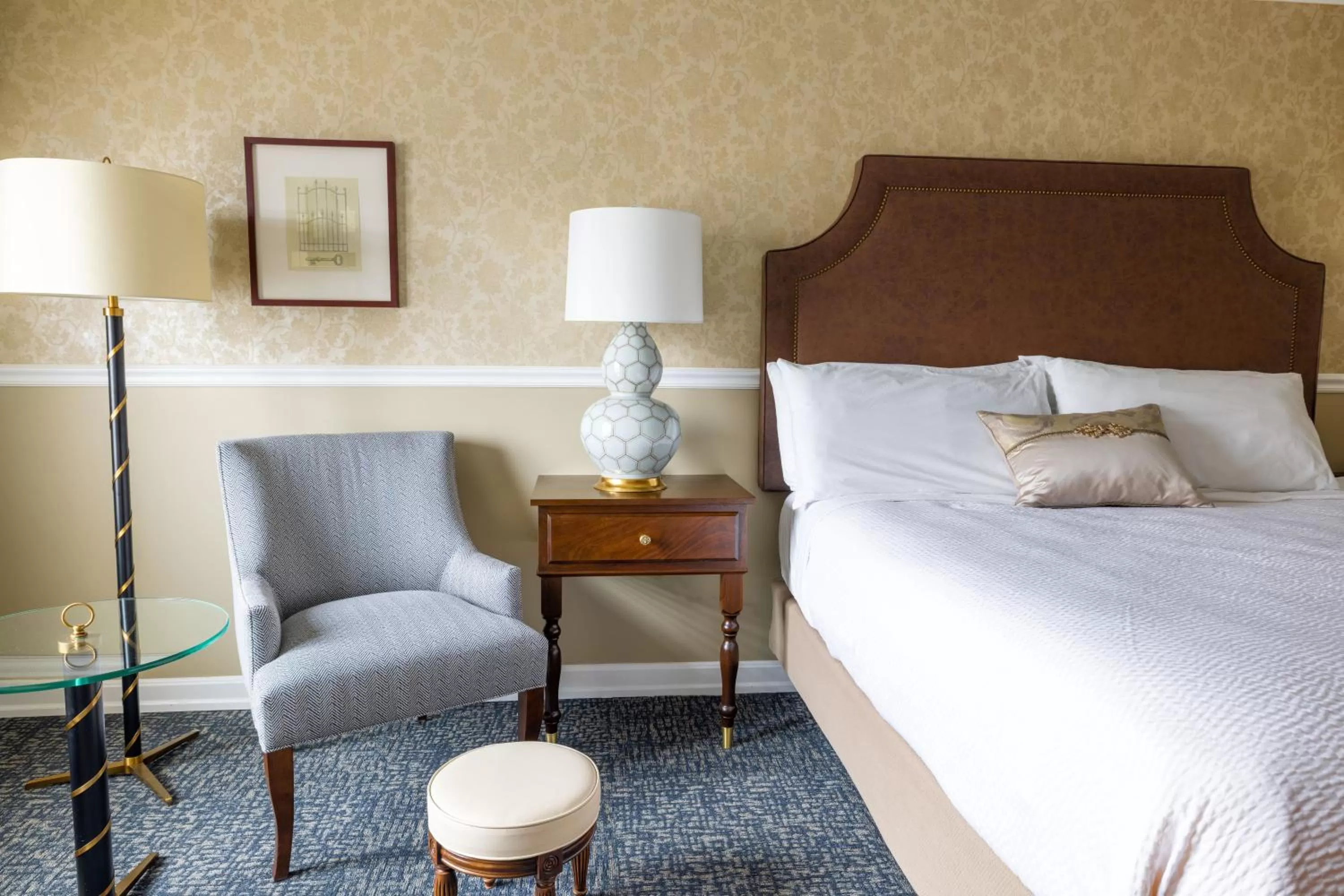 Queen Room in The Glidden House