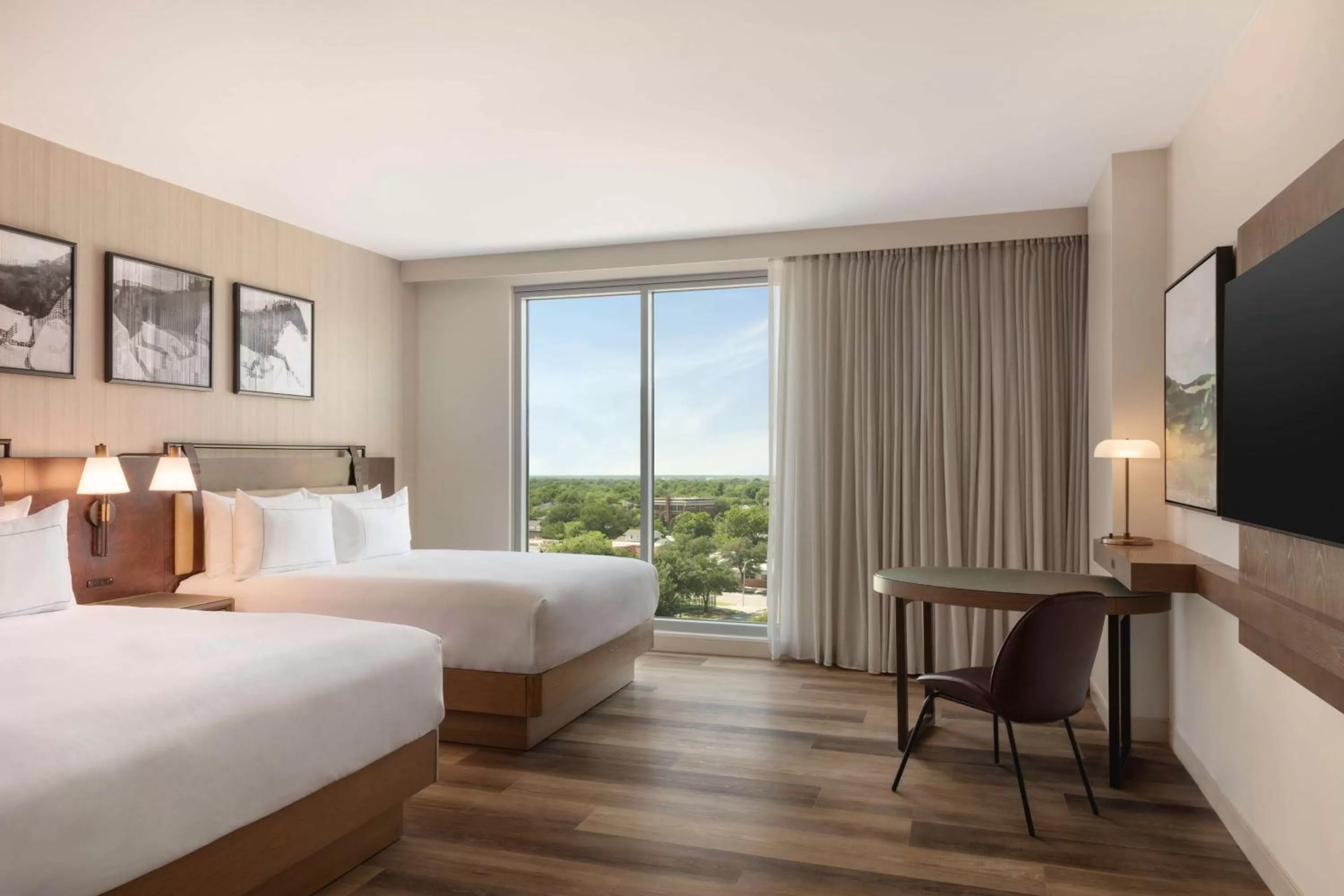 Queen Room with Two Queen Beds and City View in Doubletree By Hilton Abilene Downtown Convention Center