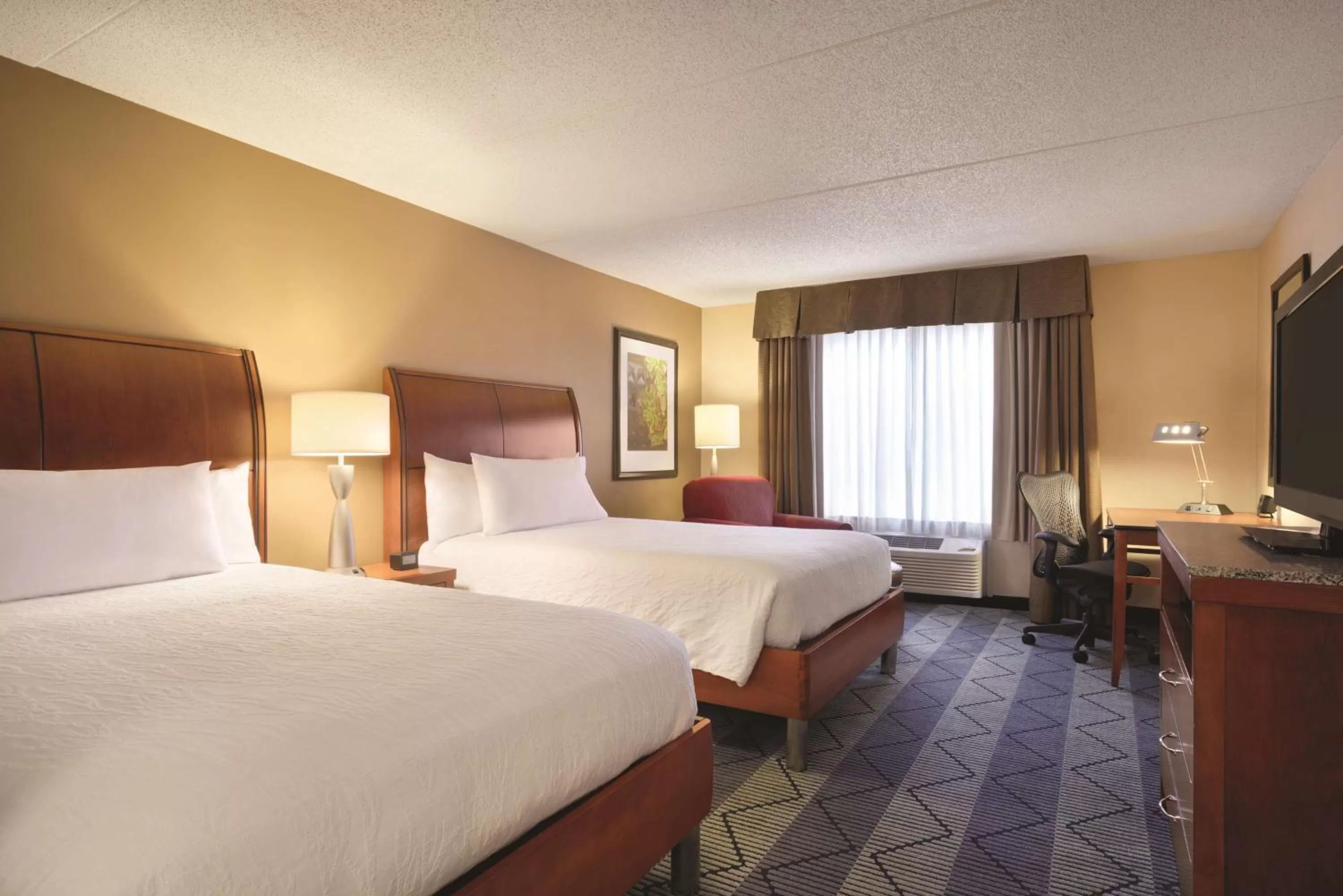 Double Room with Two Double Beds - Non-Smoking in Hilton Garden Inn Lancaster