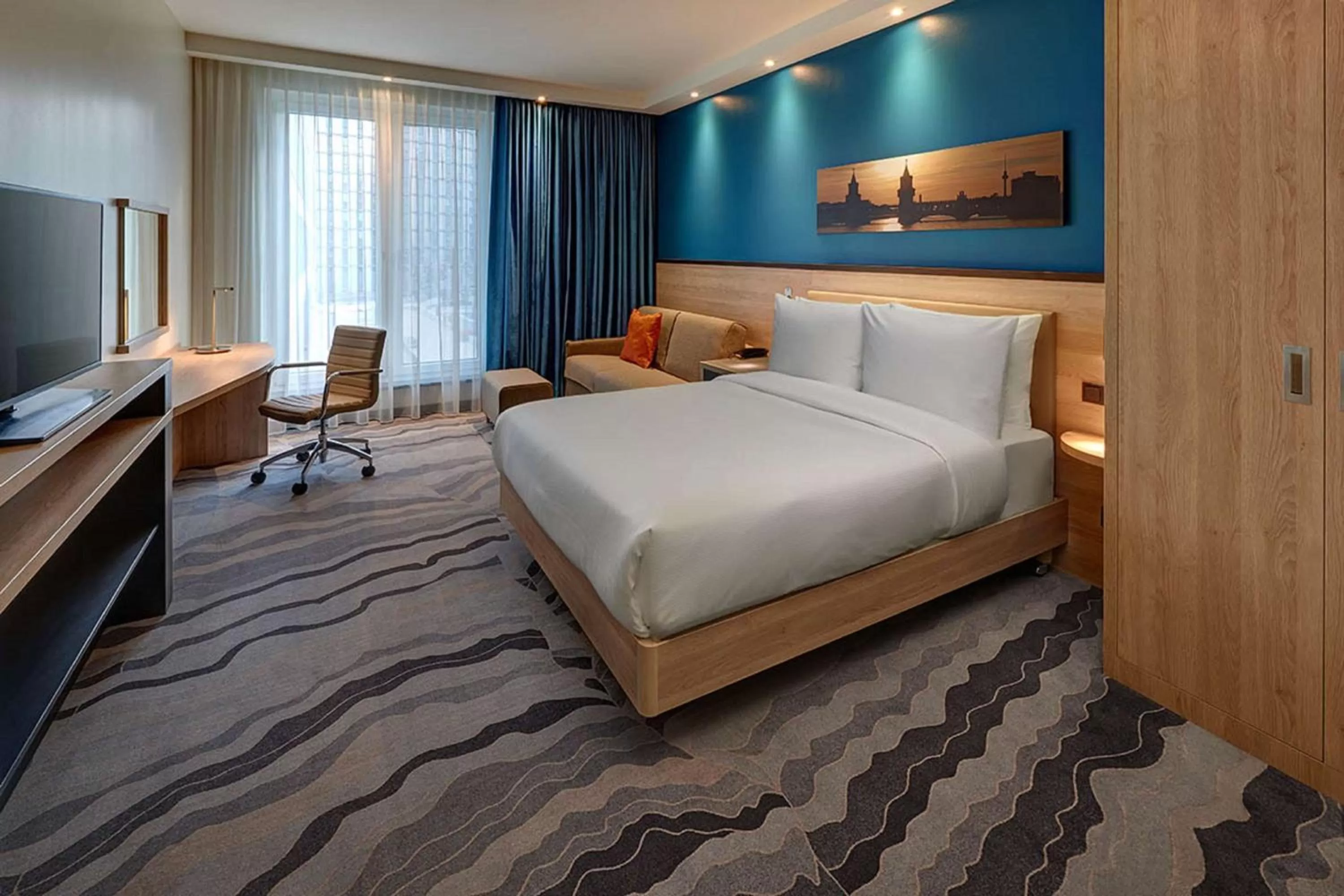 Queen Room - Mobility Access in Hampton by Hilton Berlin City Centre Alexanderplatz
