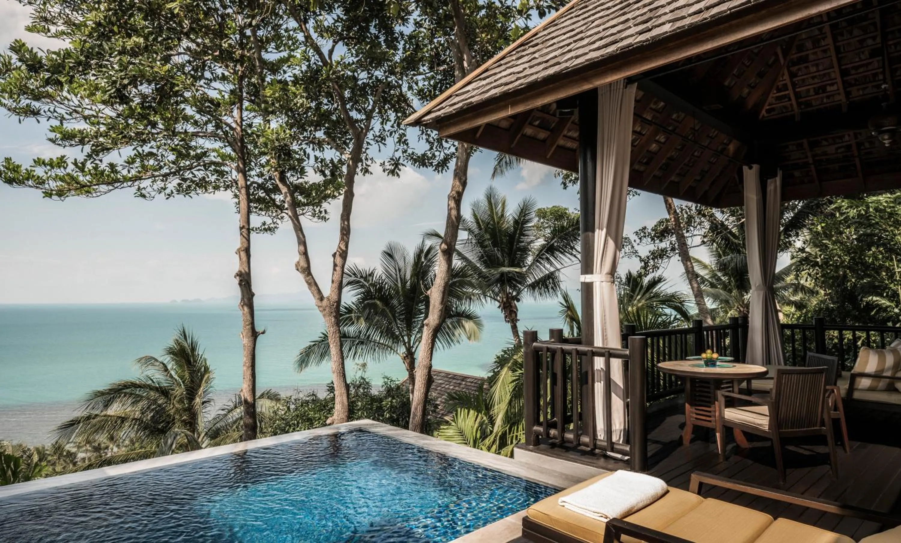 Serenity Pool Villa Two Twin in Four Seasons Resort Koh Samui