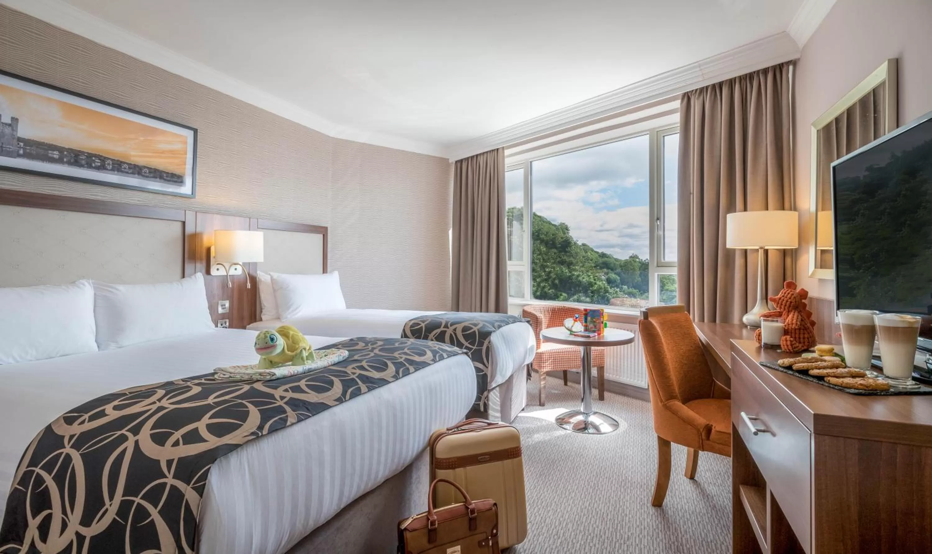 Deluxe Double & Single Room in Clayton Hotel Silver Springs